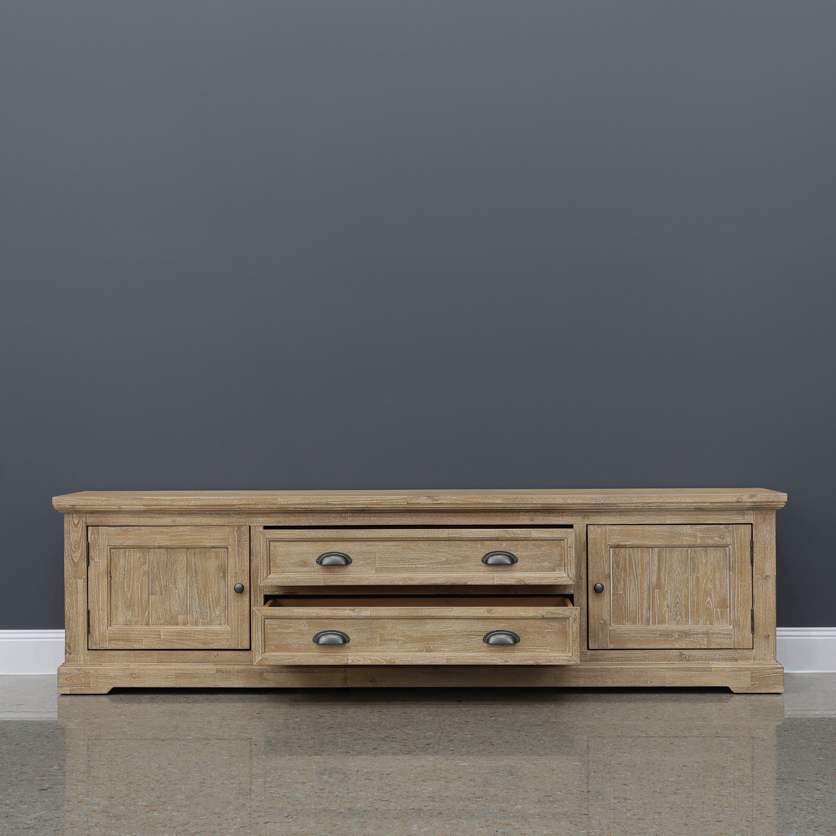 Provedore Natural TV Unit - 220cm