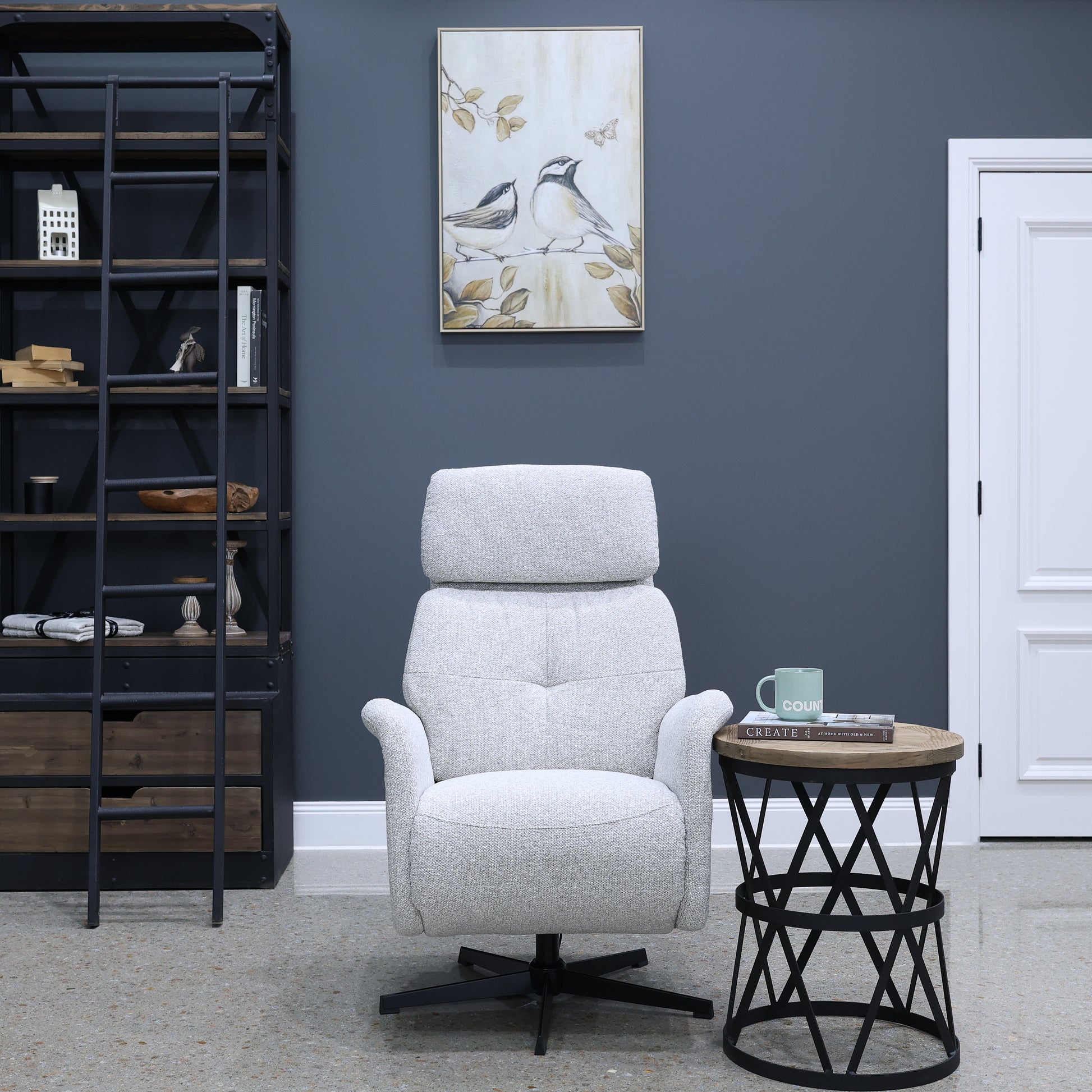 Clare Power Leisure Chair - Natural