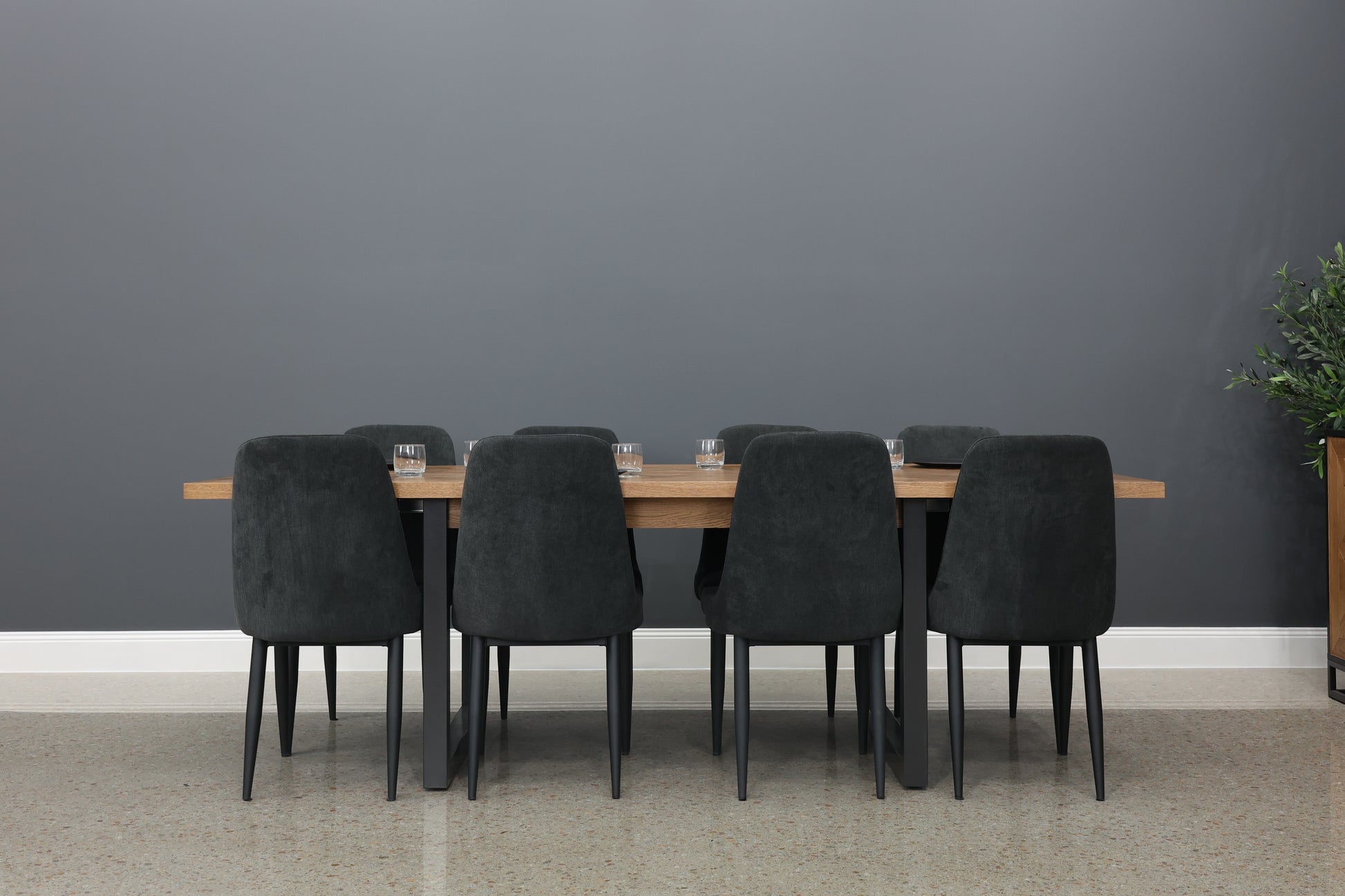 Industrial Extension Table - 190cm - 240cm L
