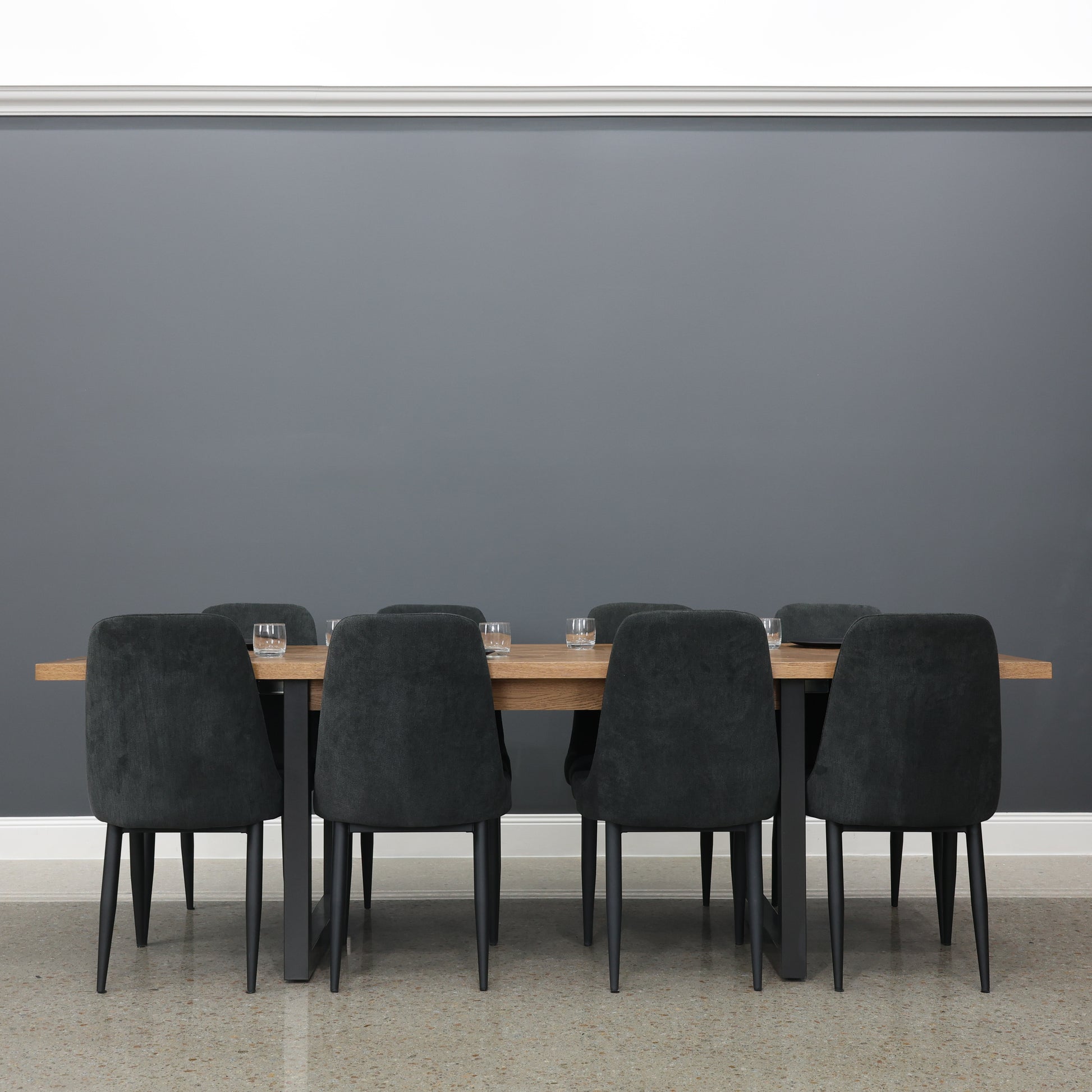 Industrial Extension Table - 190cm - 240cm L