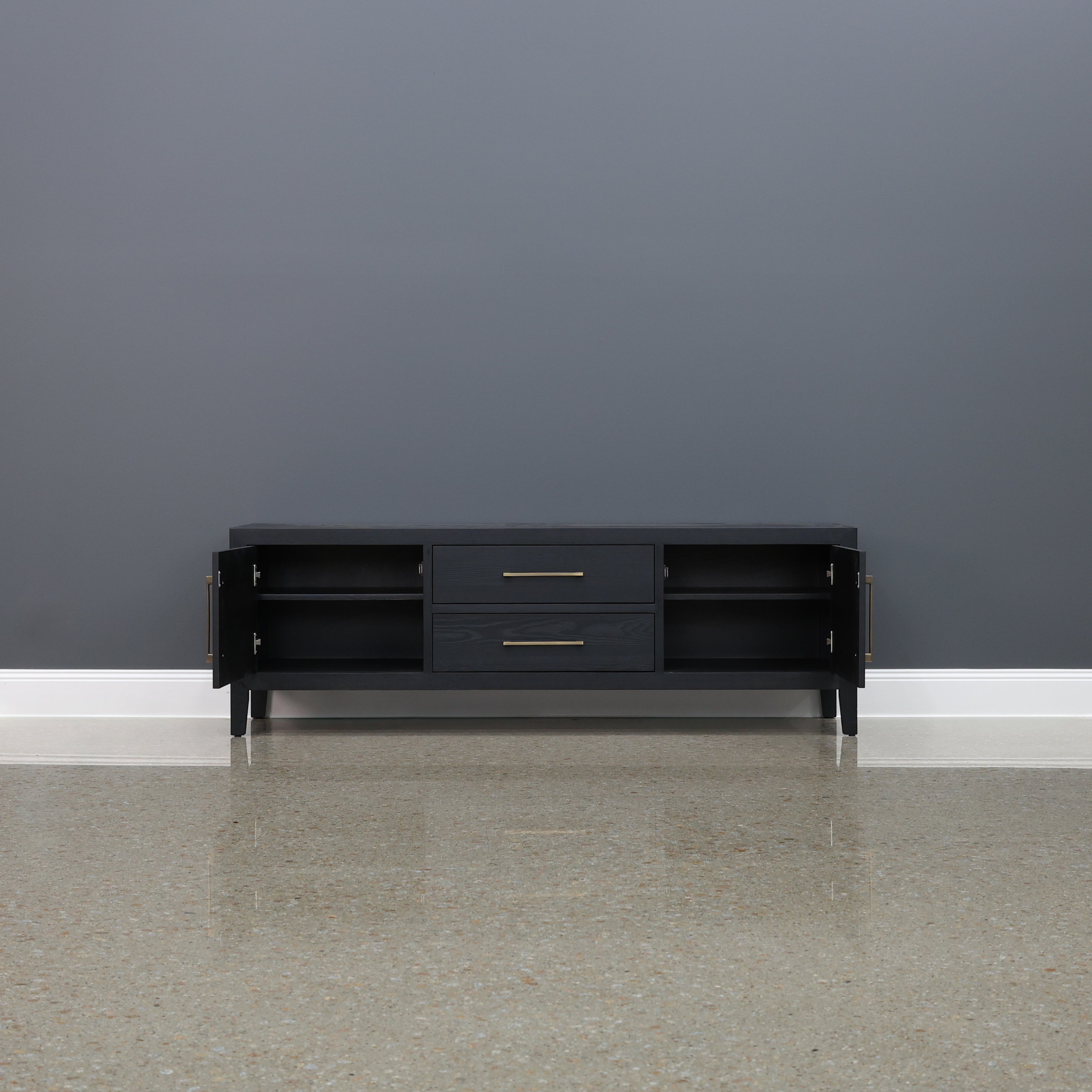 Elizabeth TV Unit 180cm L - Black