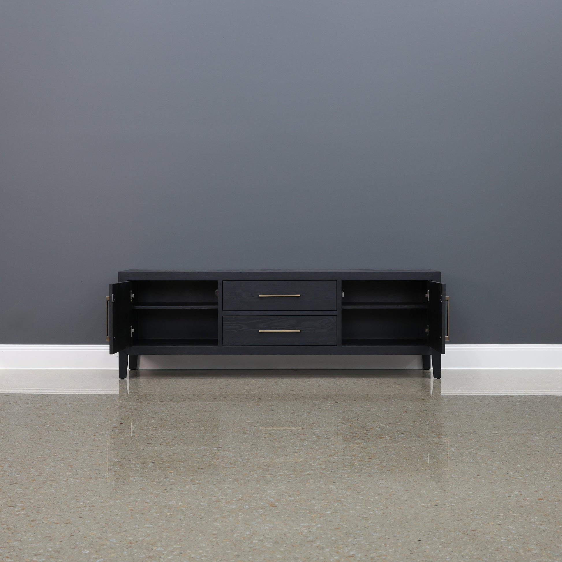 Elizabeth TV Unit 180cm L - Black