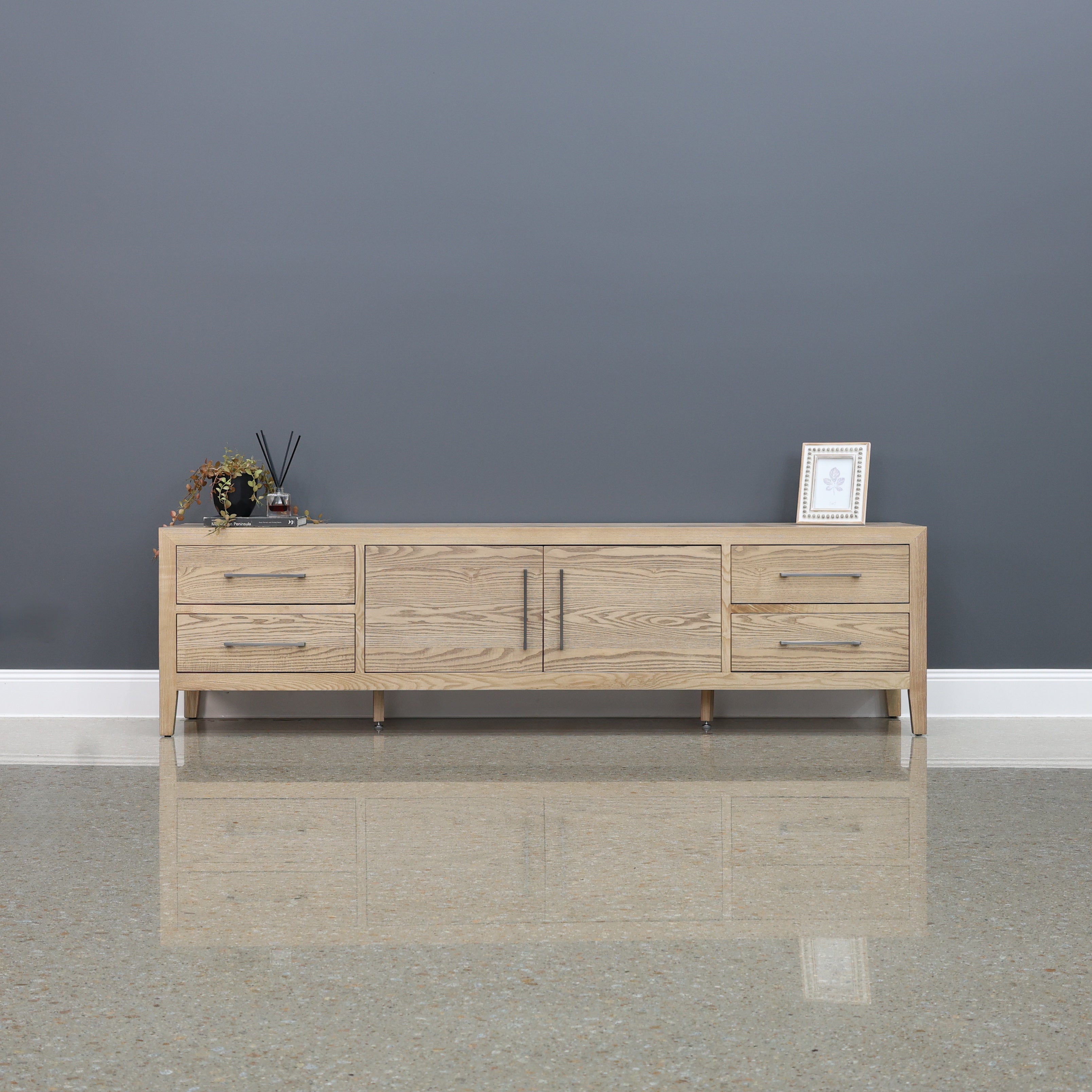 Elizabeth TV Unit 220cm L - Natural