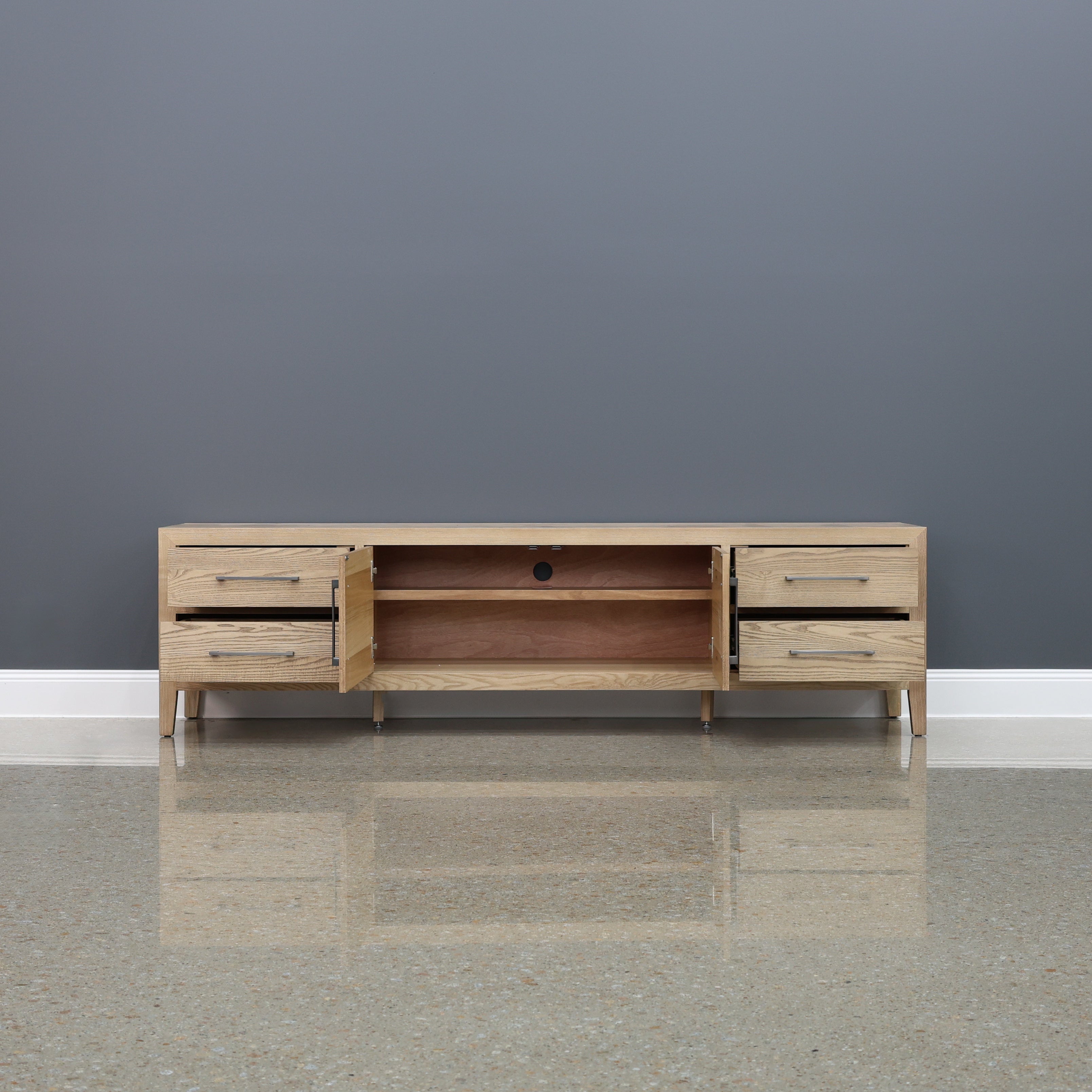 Elizabeth TV Unit 220cm L - Natural