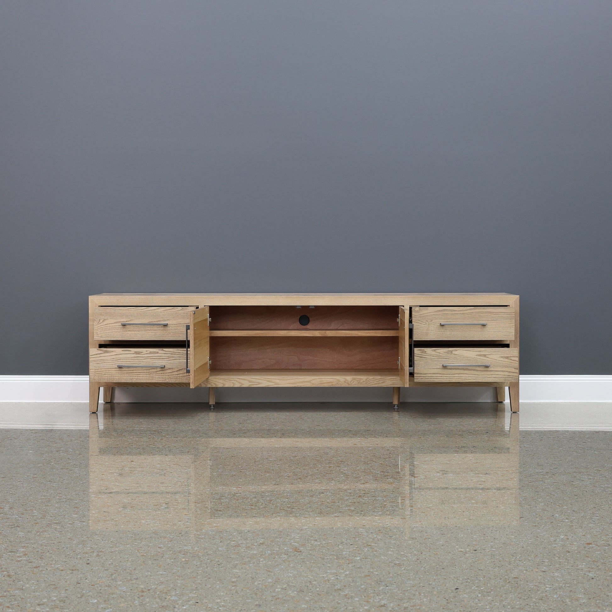 Elizabeth TV Unit 220cm L - Natural