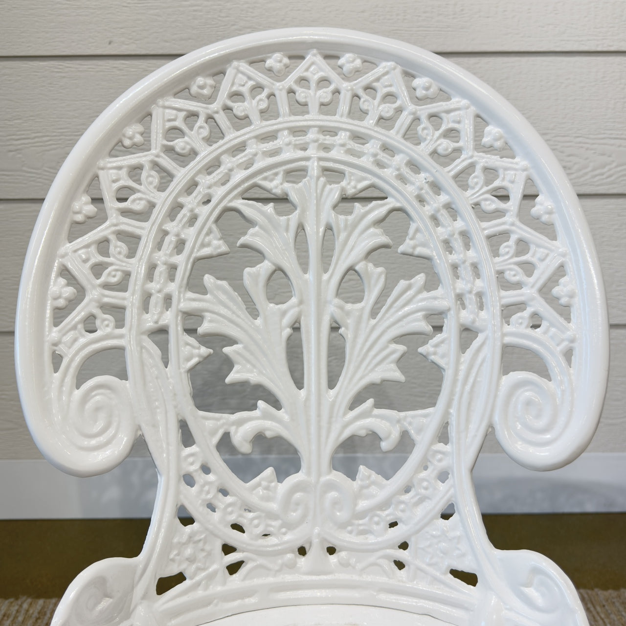 Crown Bistro Chair & Table Set - White