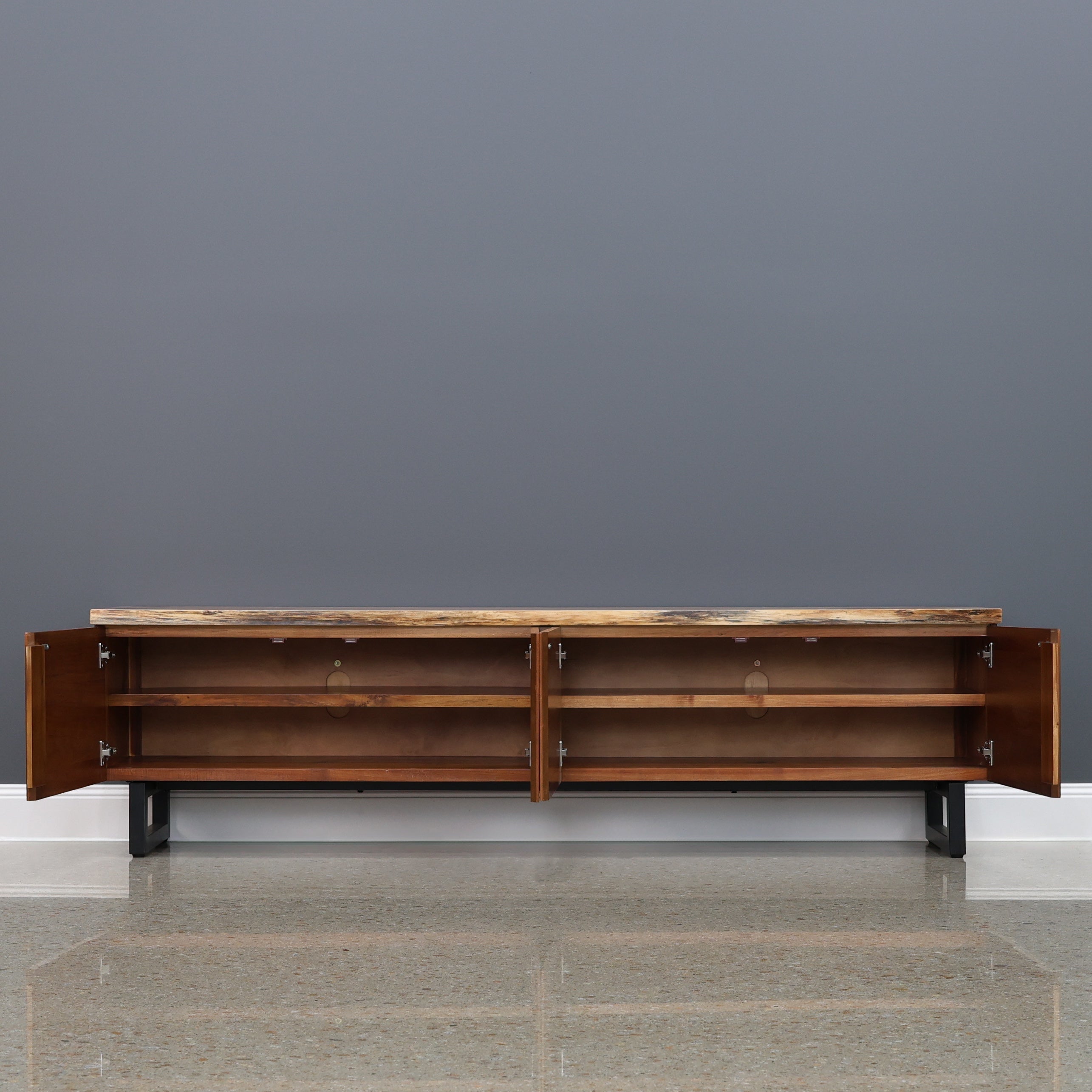 Dark Valley TV Unit - 220cm L