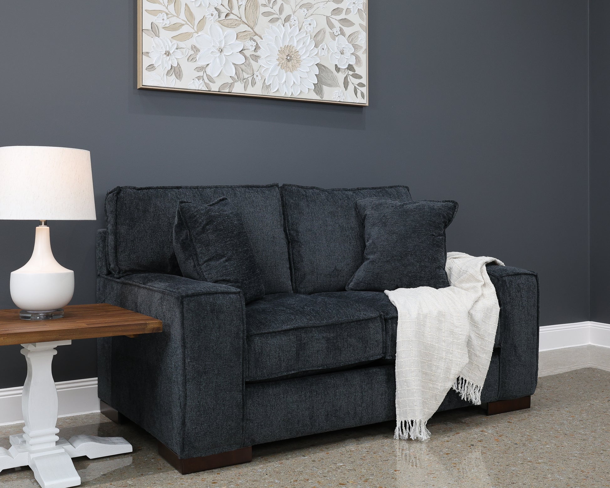 Gembrook Loveseat - Caviar