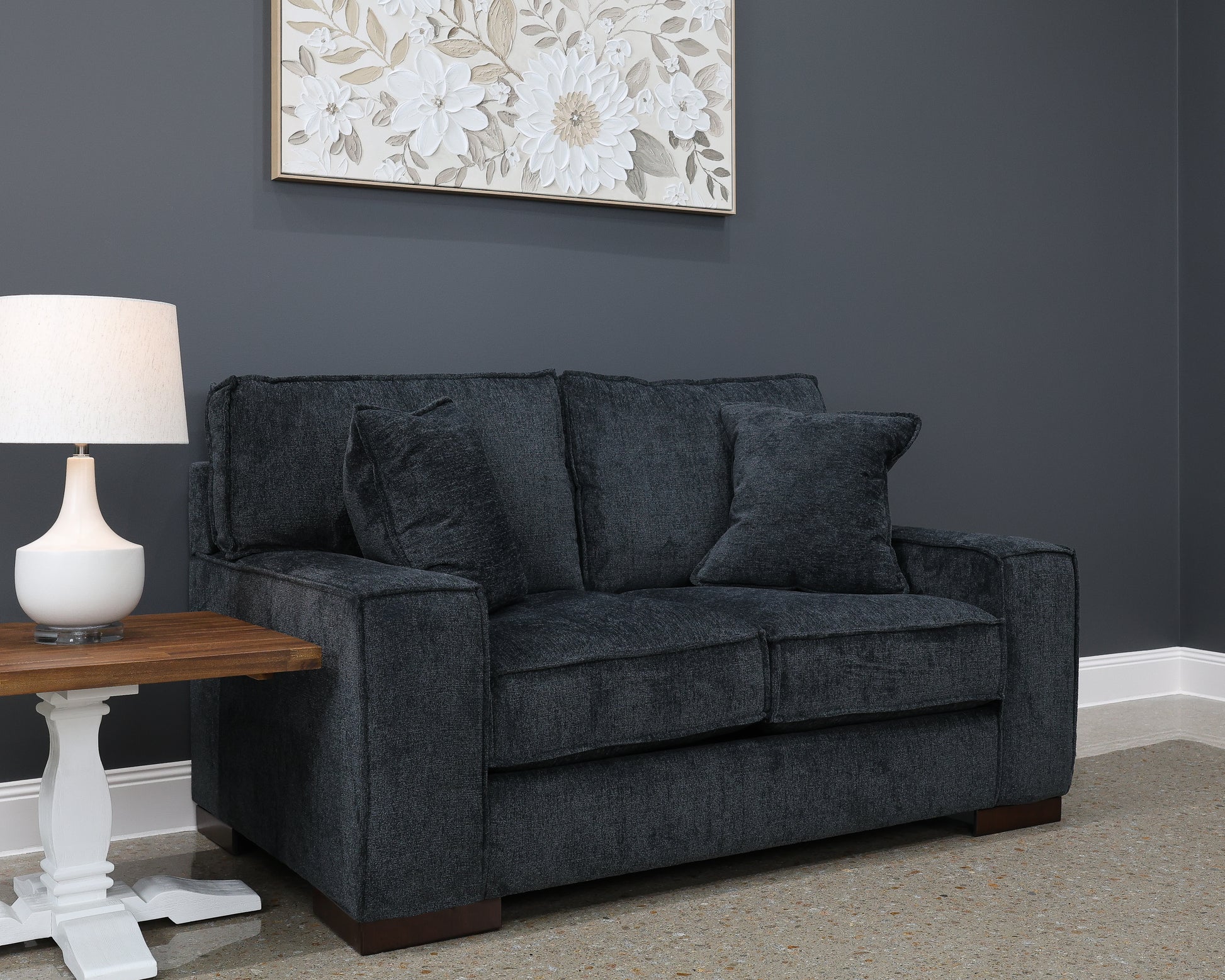 Gembrook Loveseat - Caviar