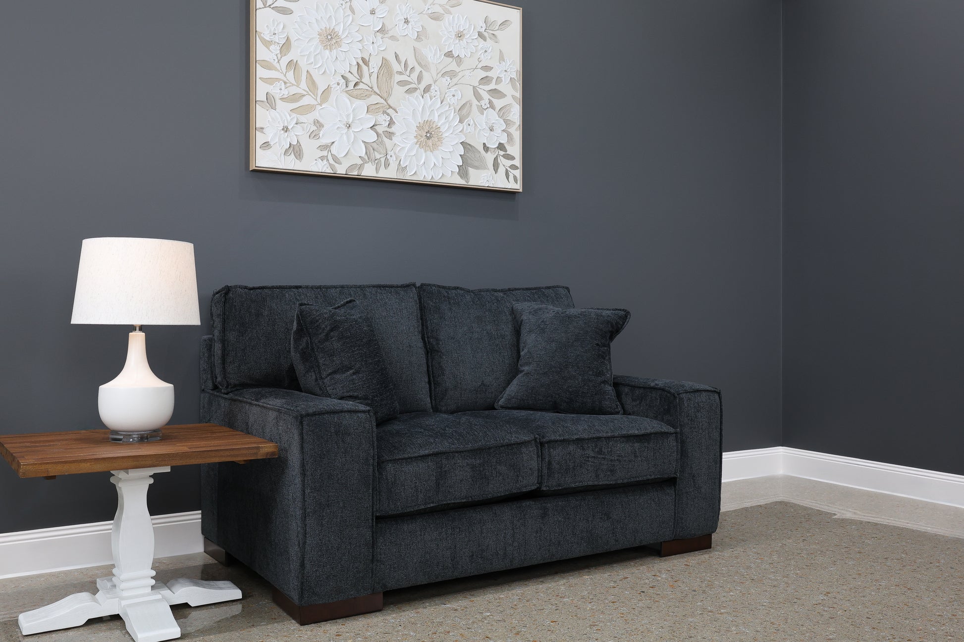Gembrook Loveseat - Caviar
