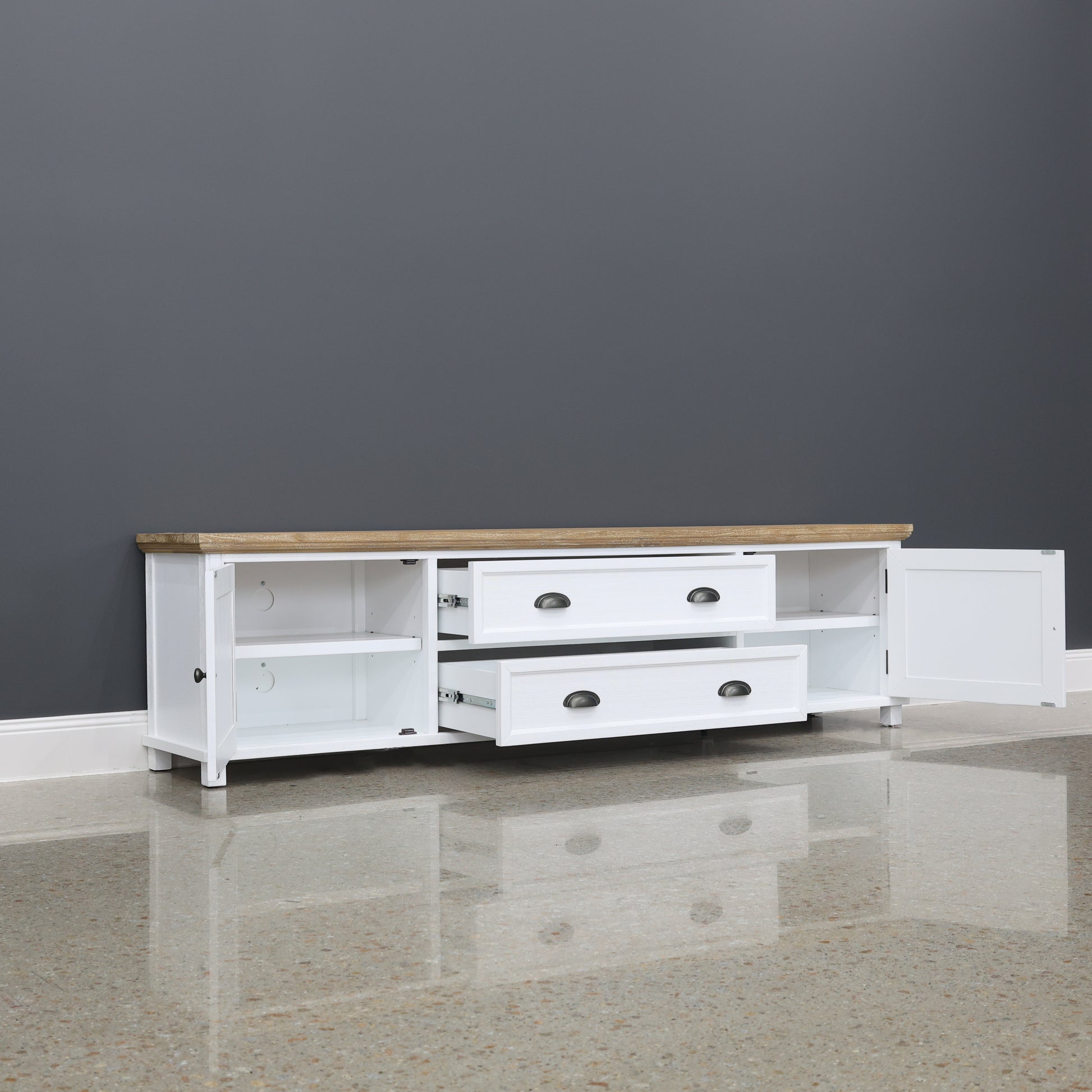 Cottesloe Large TV Unit w/ 2 Drawers & 2 Doors