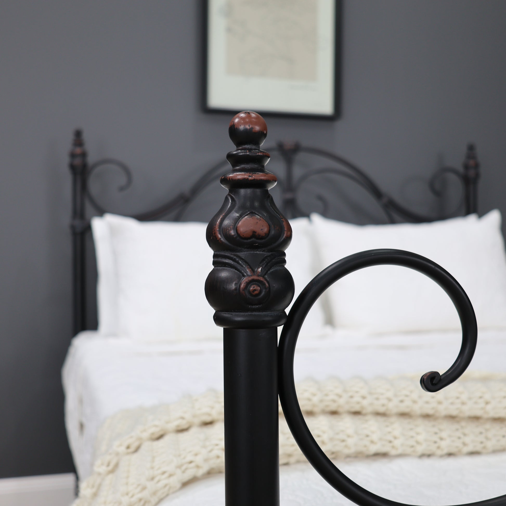 Mitchell Wrought Iron Bed