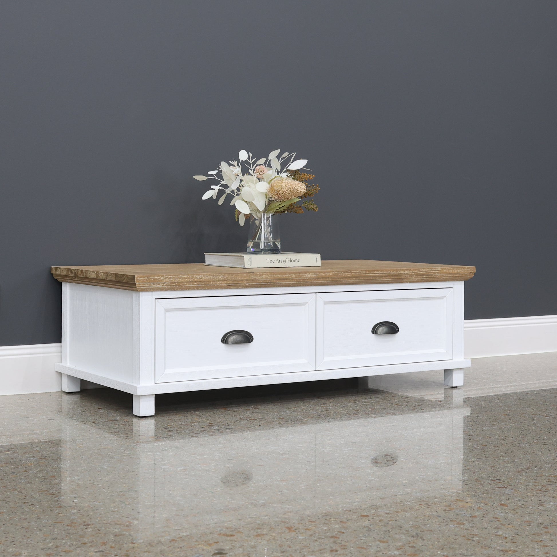 Cottesloe Coffee Table w/ 2 Drawers