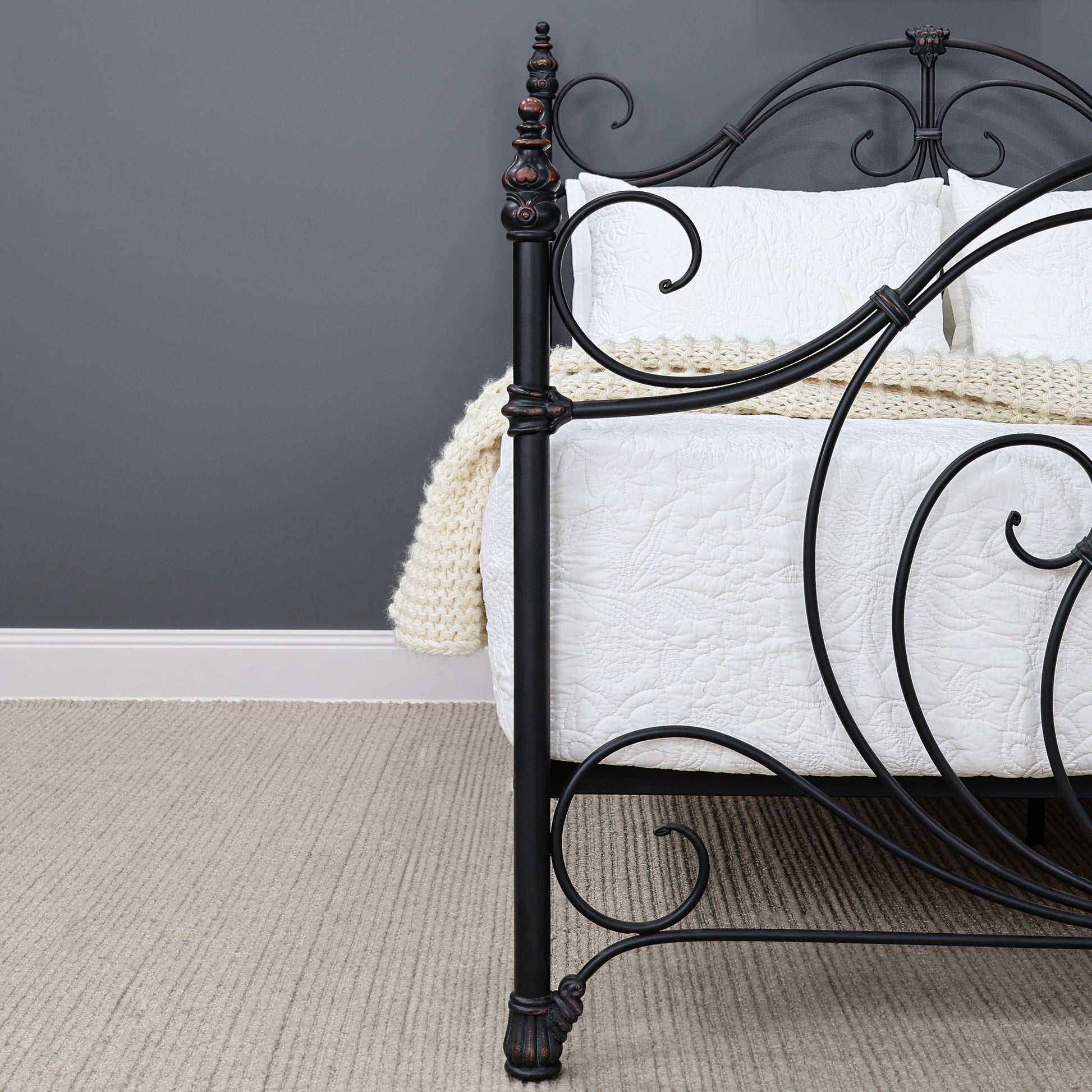Mitchell Wrought Iron Bed