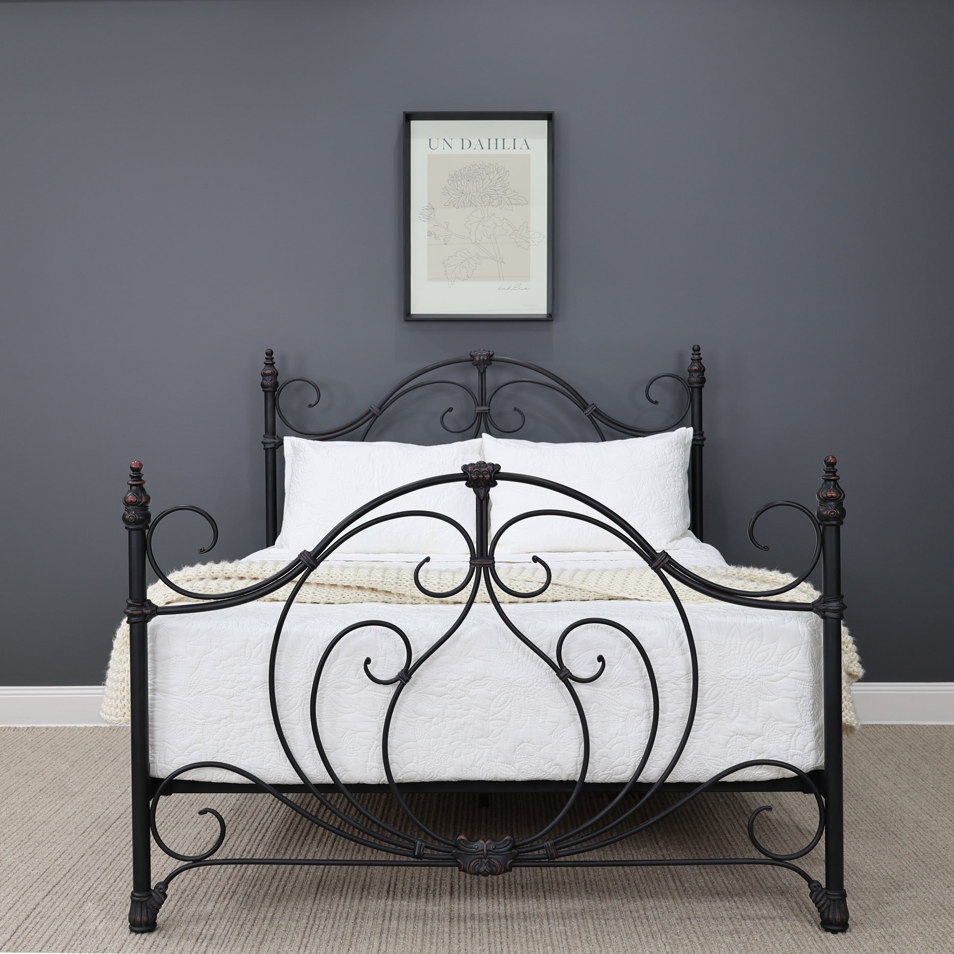 Mitchell Wrought Iron Bed