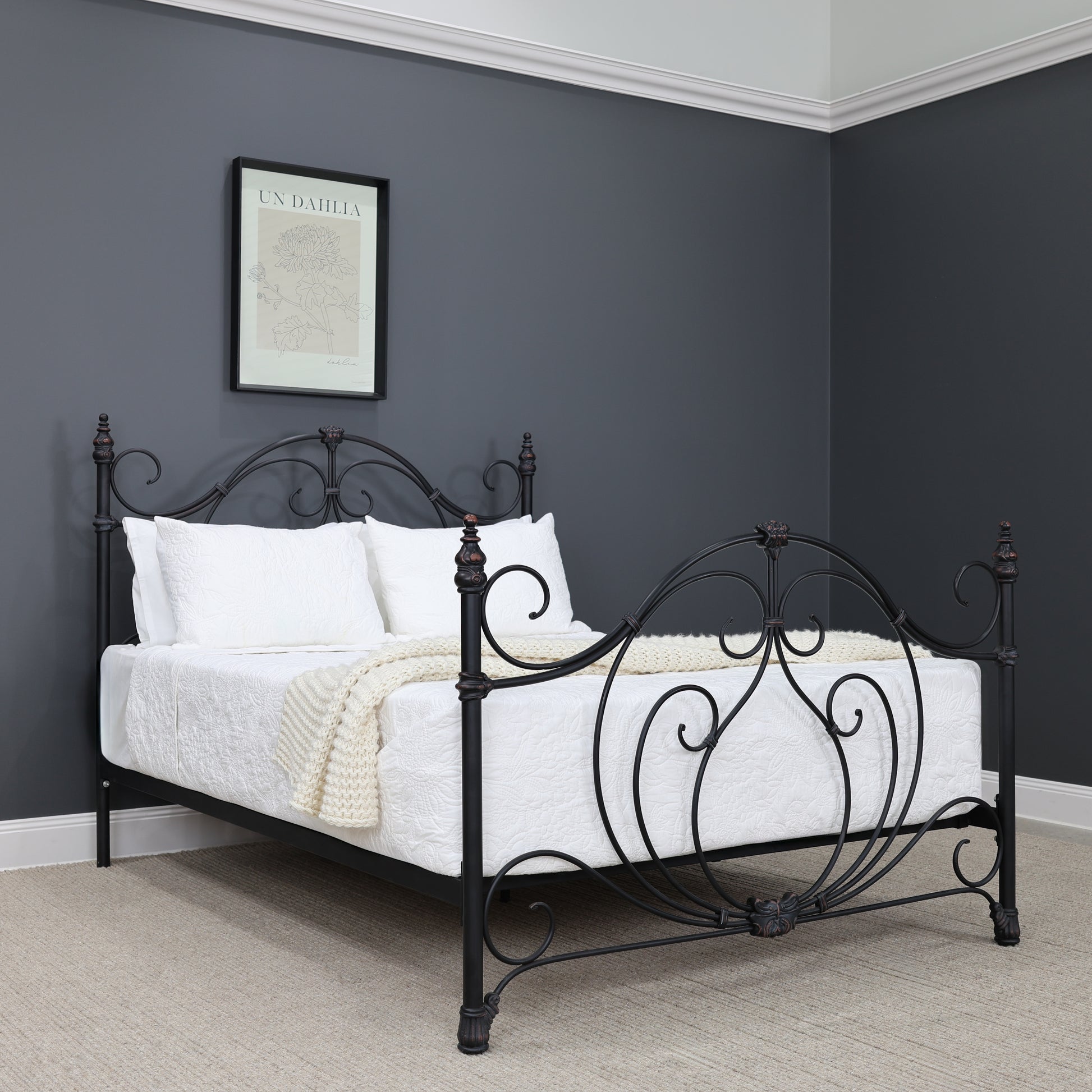Mitchell Wrought Iron Bed