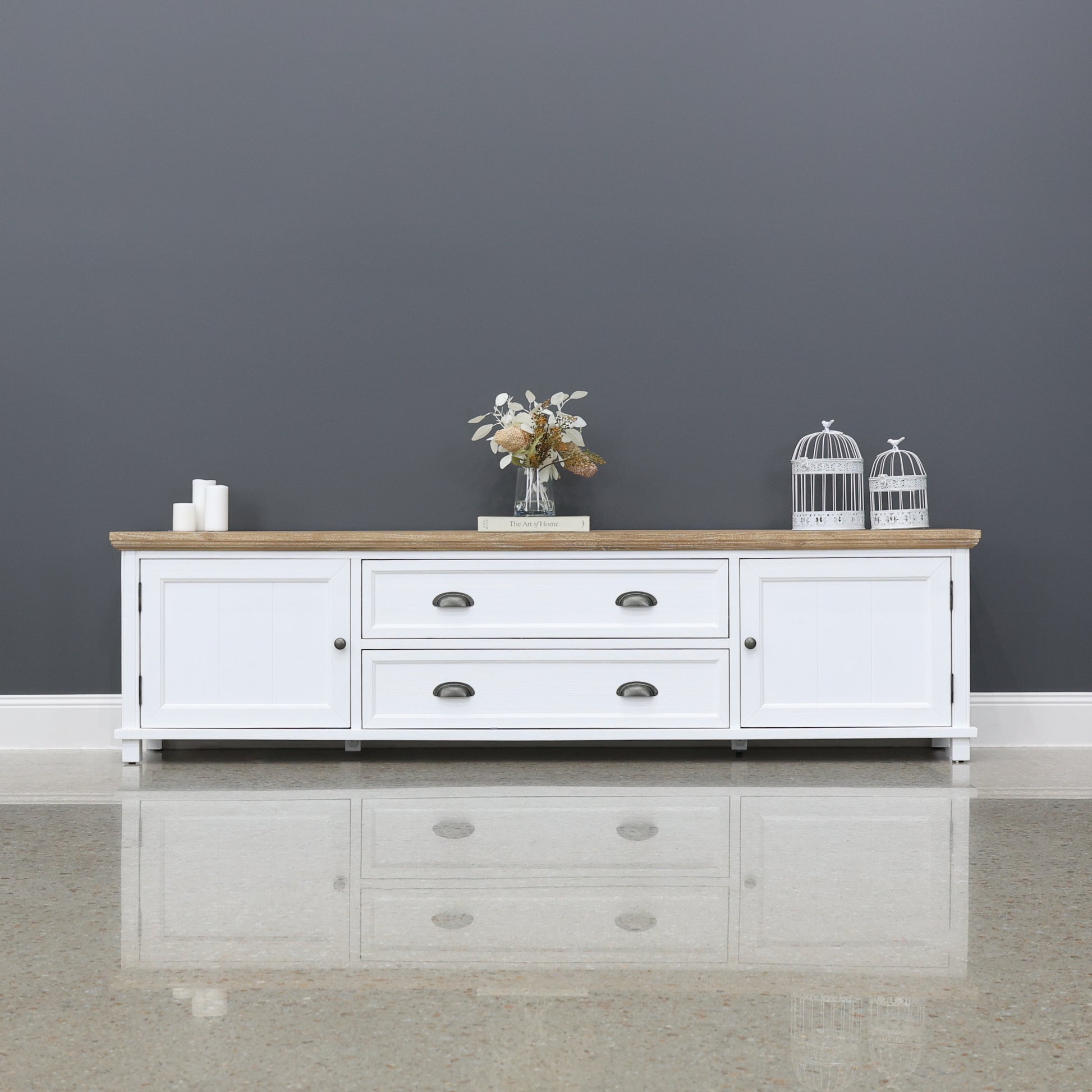Cottesloe Large TV Unit w/ 2 Drawers & 2 Doors