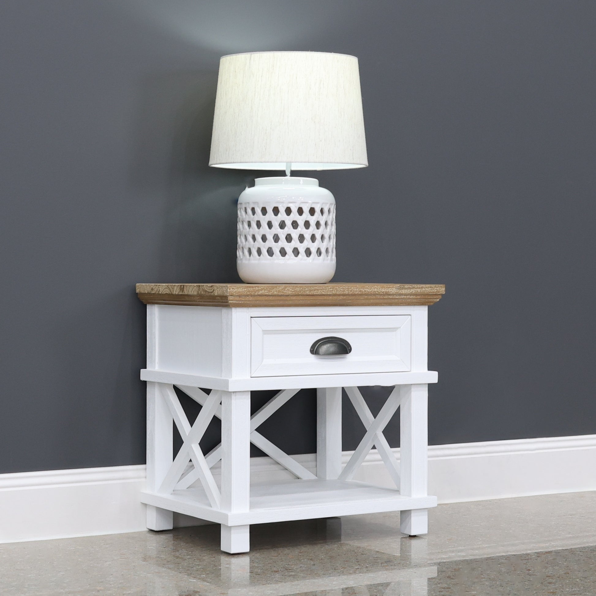 Cottesloe Bedside Table w/ 1 Drawer