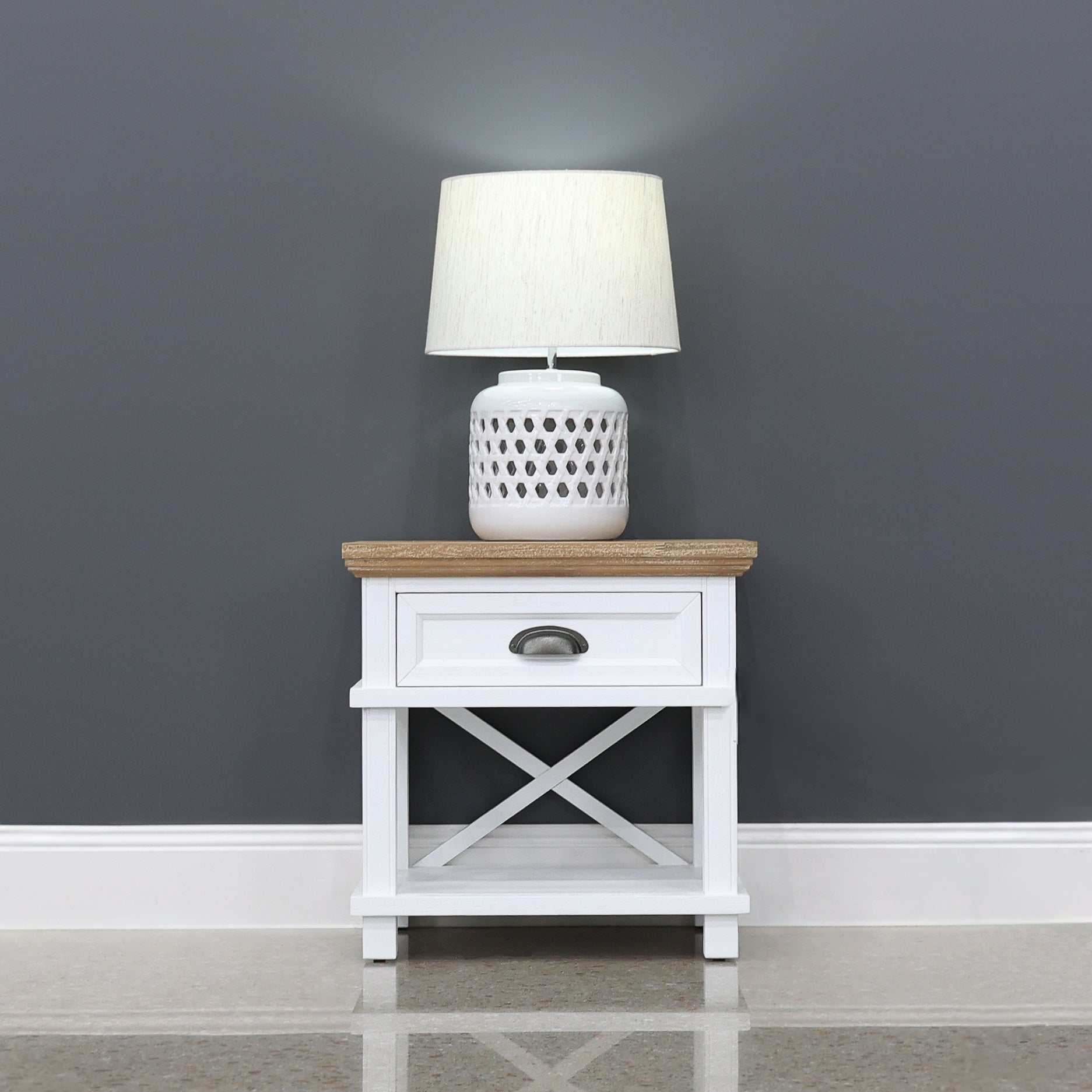 Cottesloe Bedside Table w/ 1 Drawer