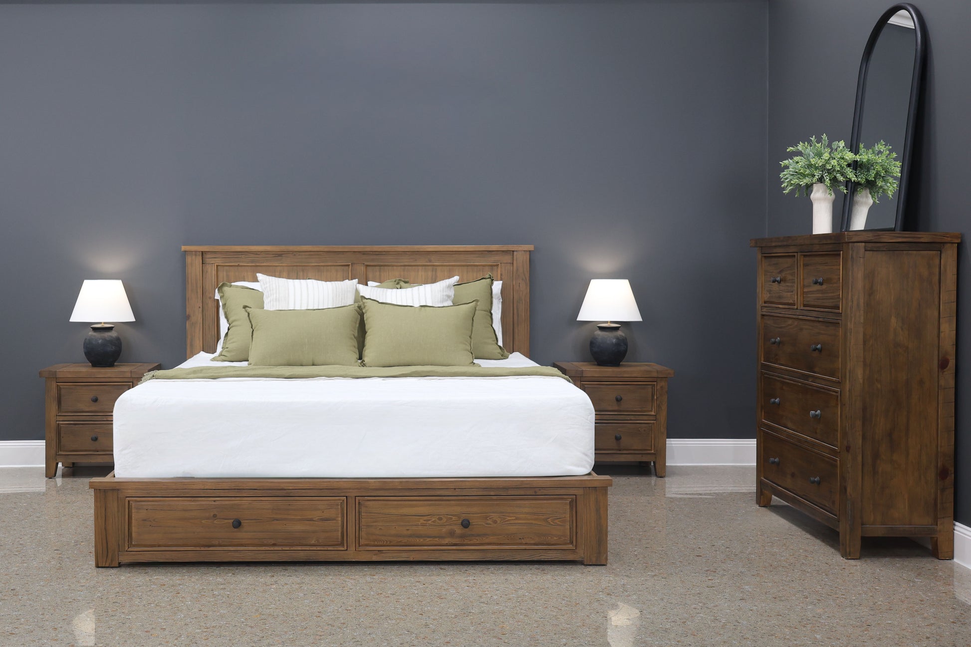 Leura Bed w/ Storage Single