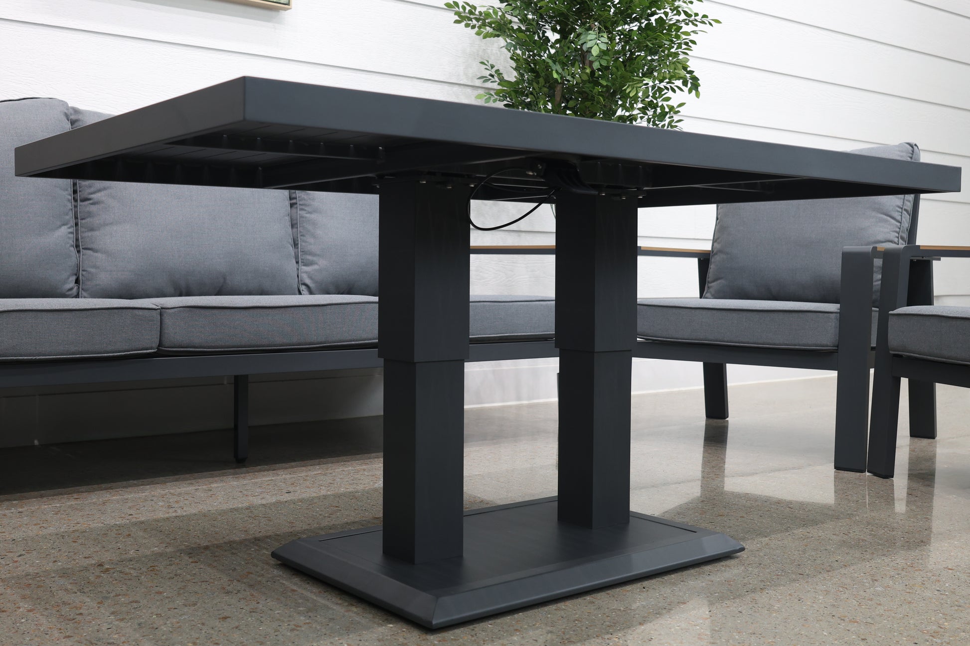 Byron 5 Piece Lounge Set - Charcoal