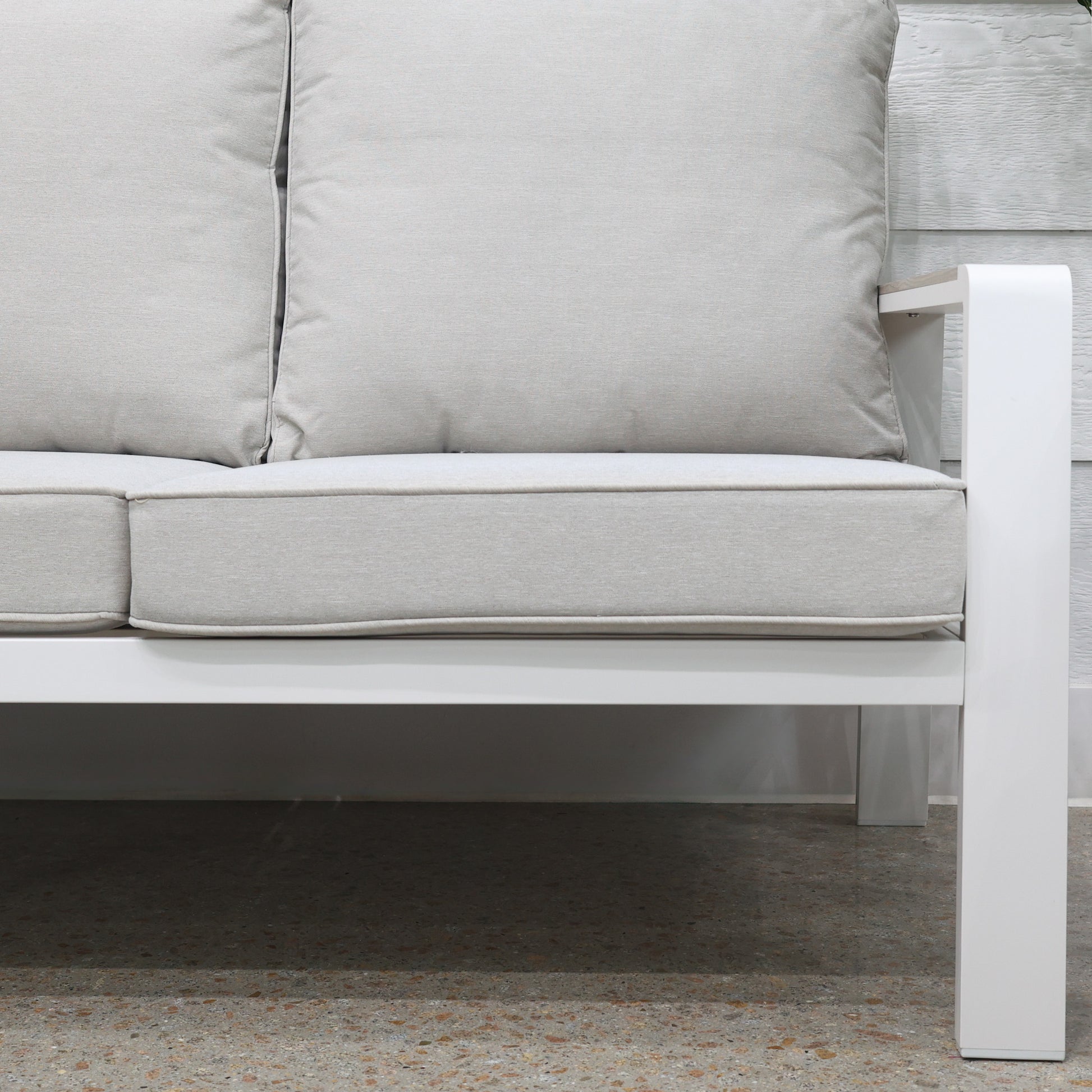 Byron 5 Piece Lounge Set - White