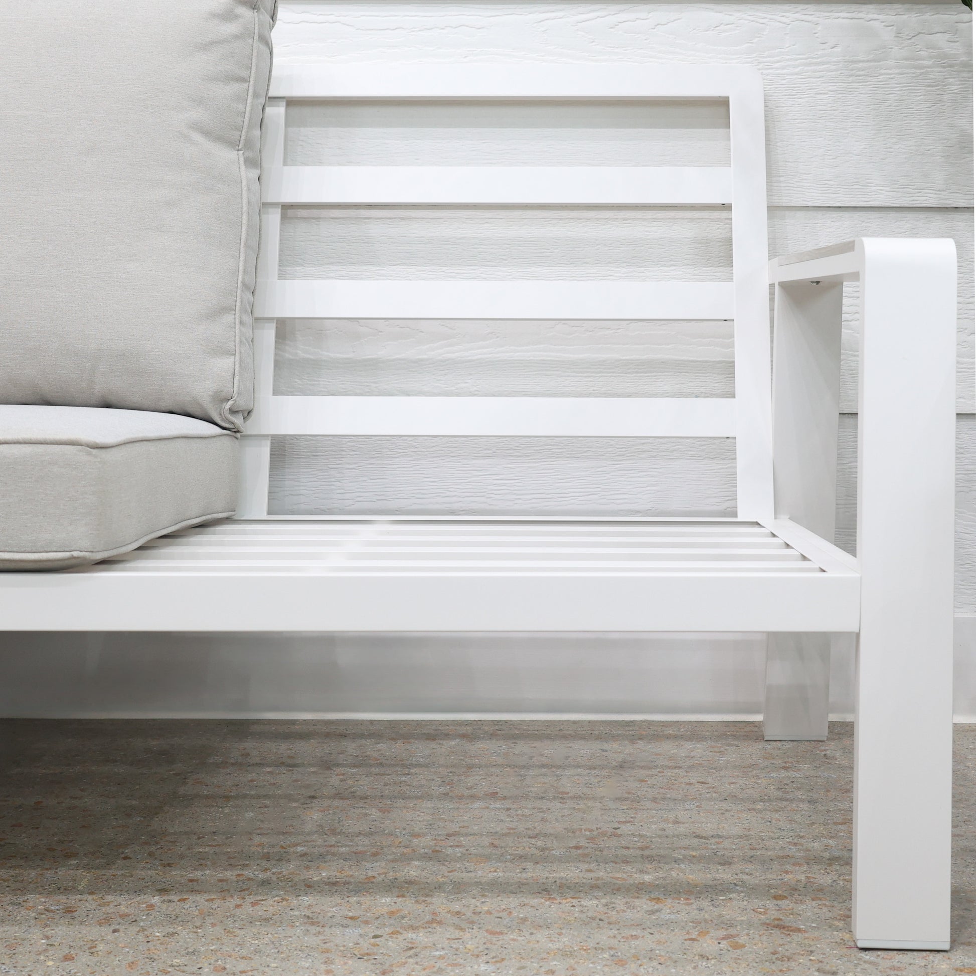 Byron 5 Piece Lounge Set - White