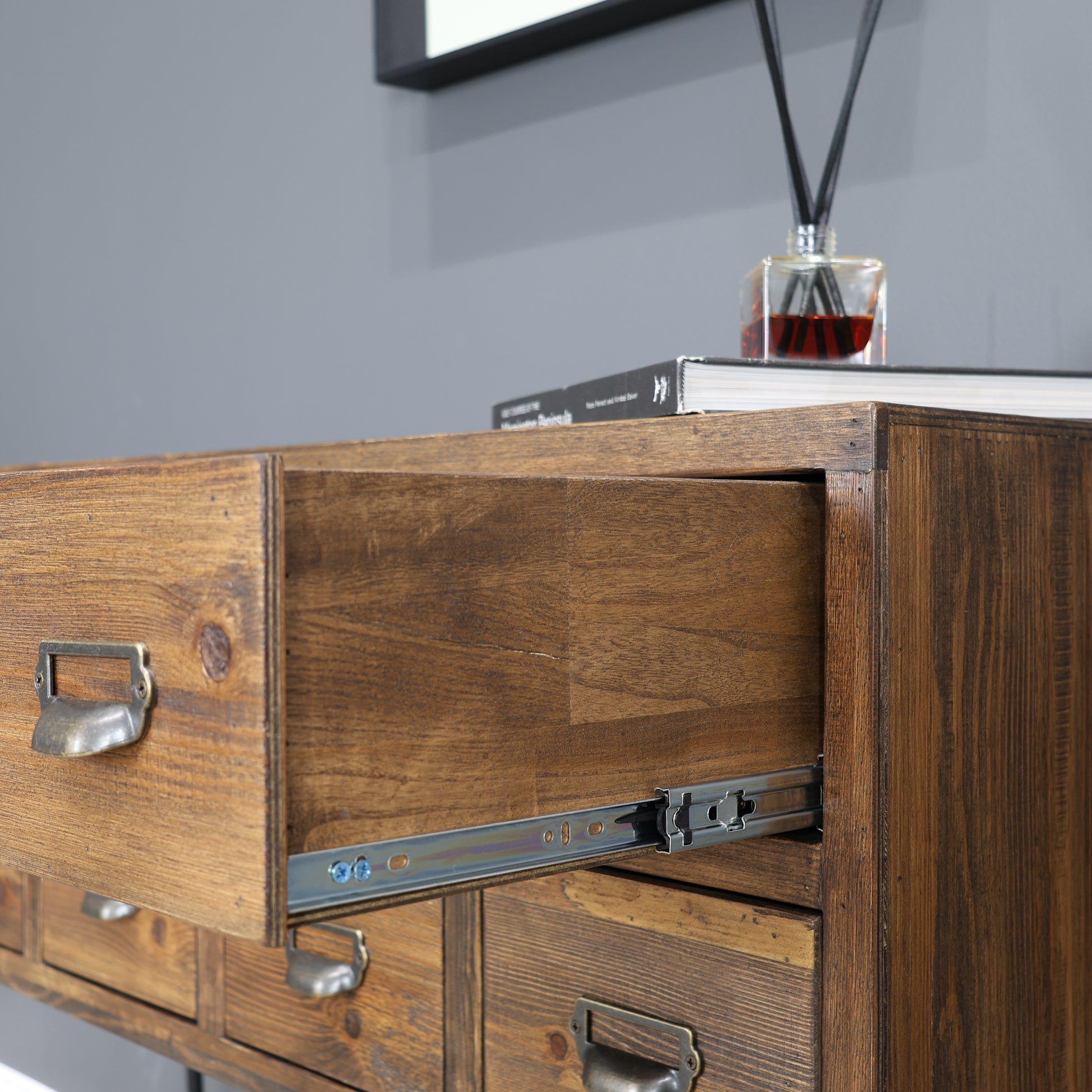 Library 8 Drawer Cabinet