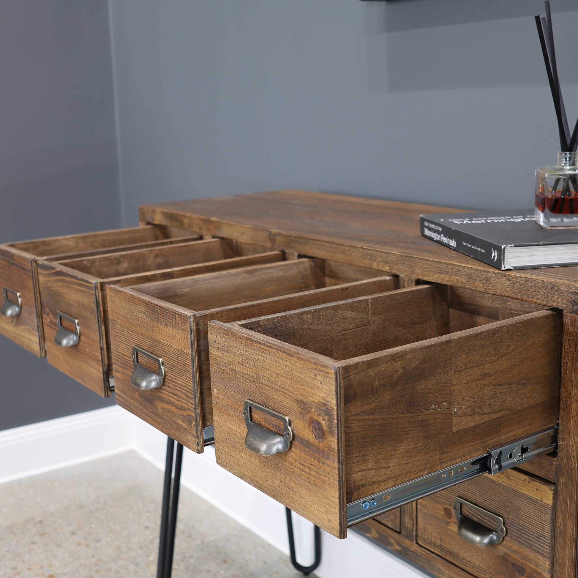 Library 8 Drawer Cabinet