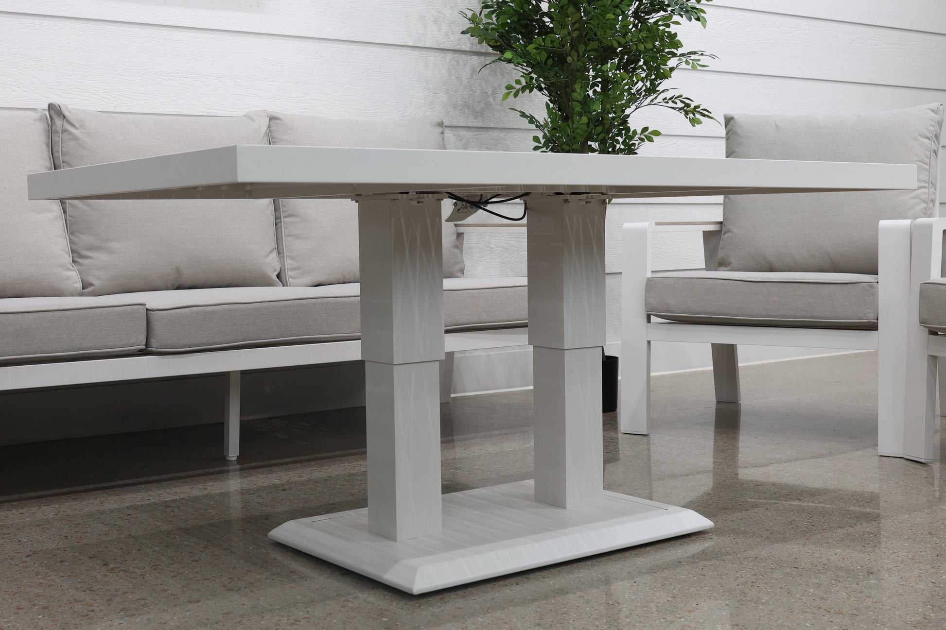 Byron 5 Piece Lounge Set - White