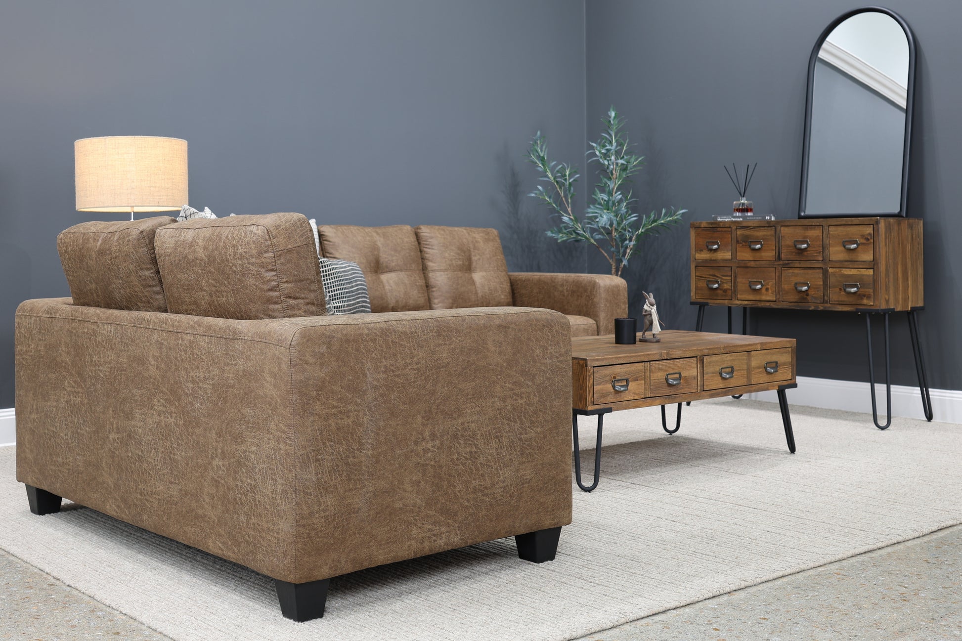 Casey 2 Seater Sofa - Highland Saddle
