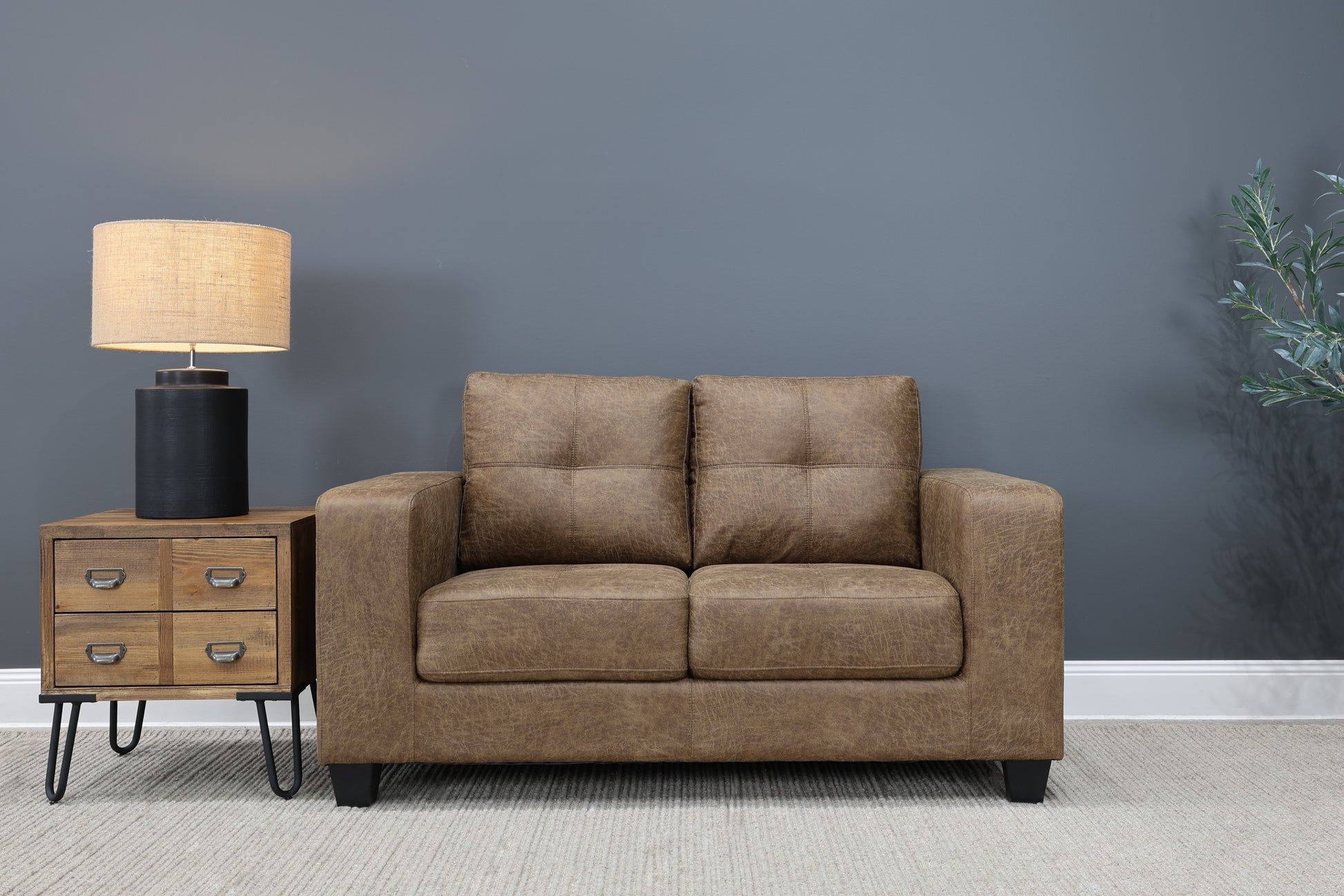 Casey 2 Seater Sofa - Highland Saddle