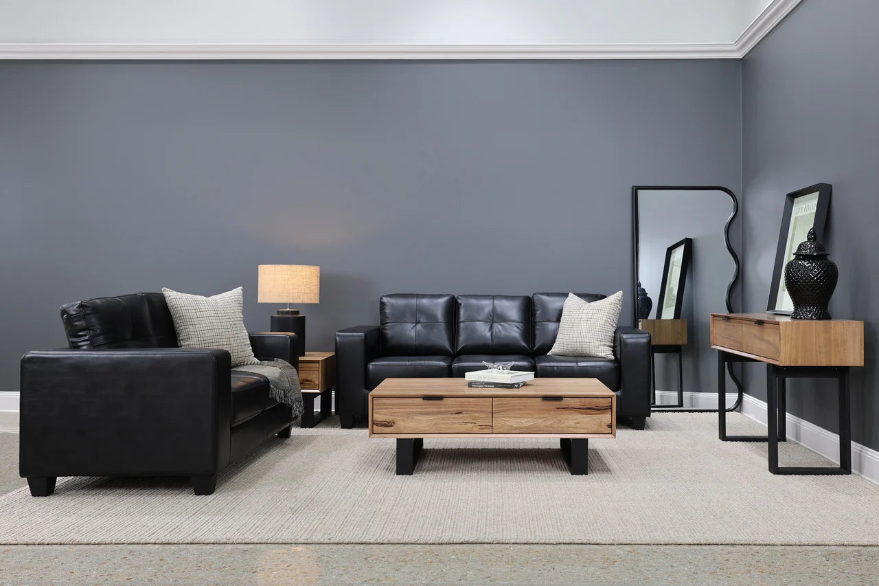 Casey 3 Seater Sofa - Black