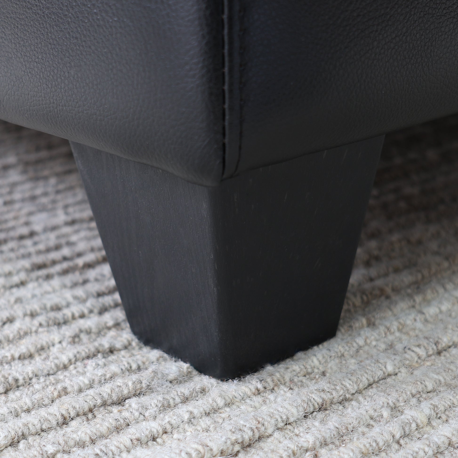 Casey 2 Seater Sofa - Black