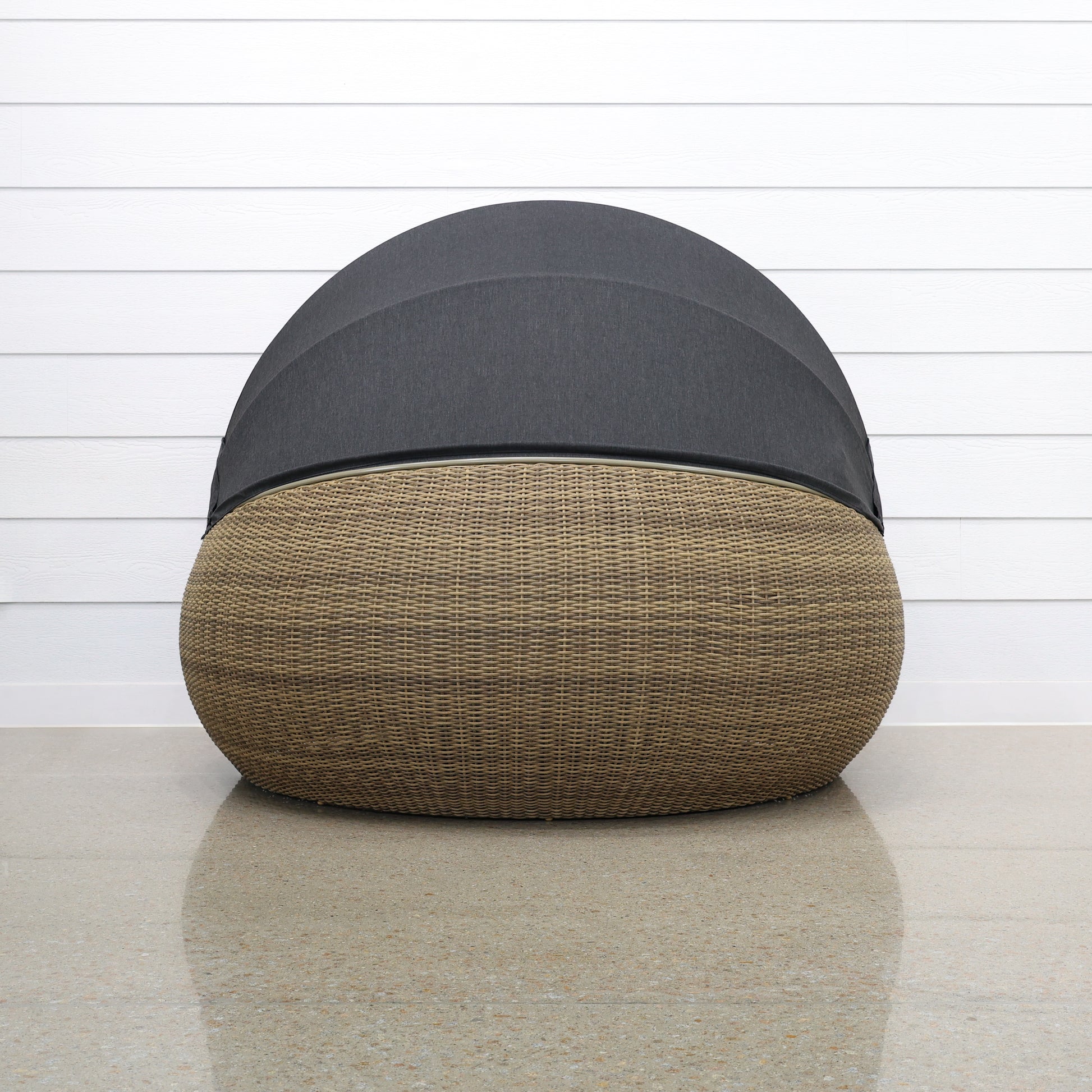 Portsea Large Day Bed - Brushed Wheat (With Cove)