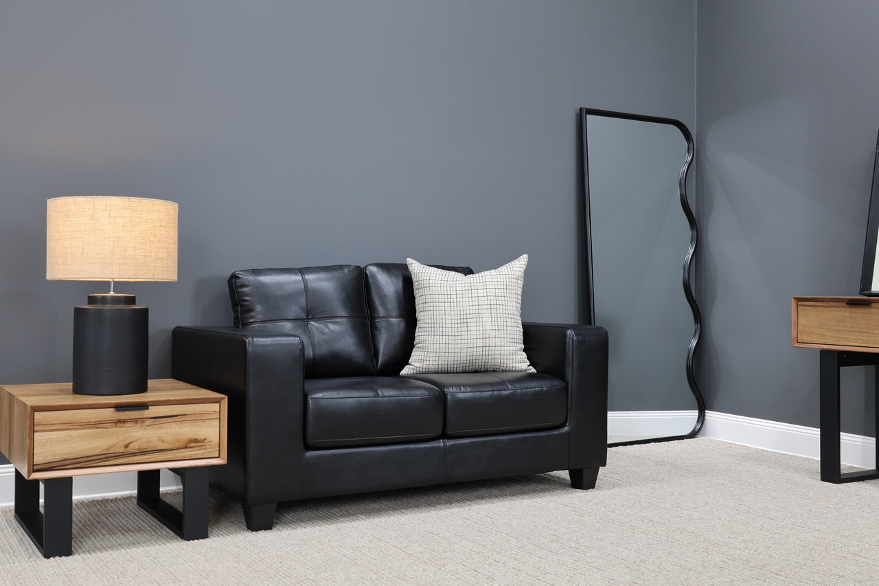Casey 2 Seater Sofa - Black
