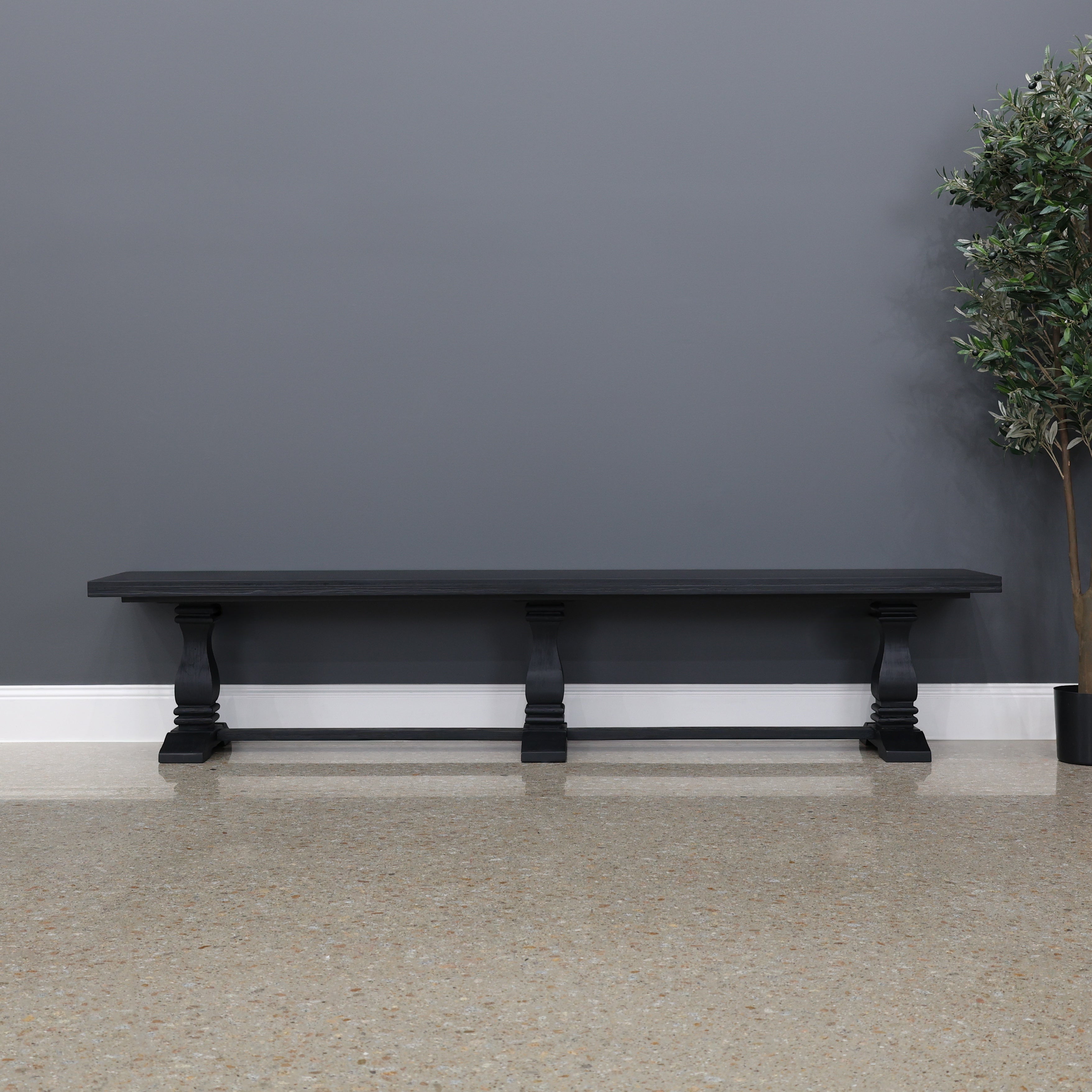 Provedore Black Bench