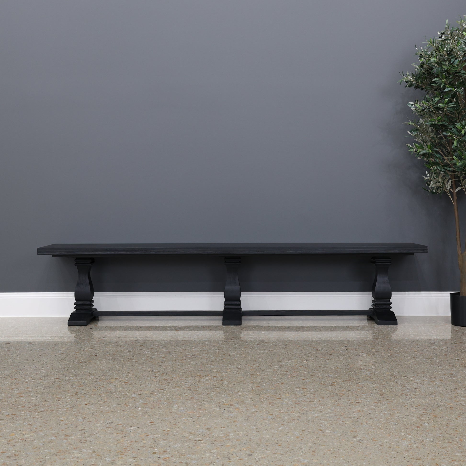 Provedore Black Bench