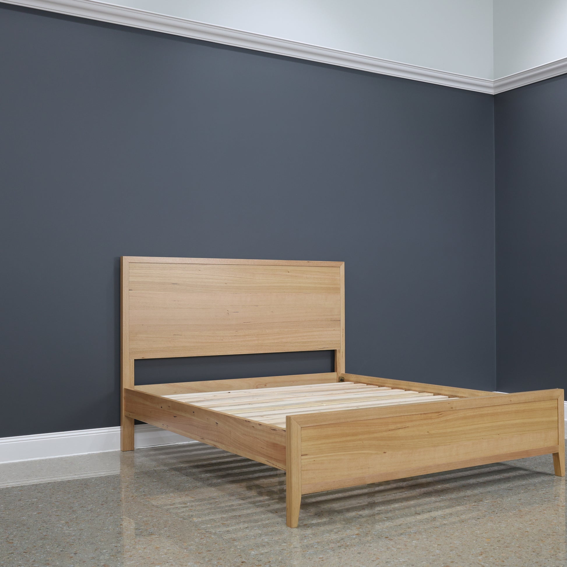 Colmar Bed - Timber Backrest