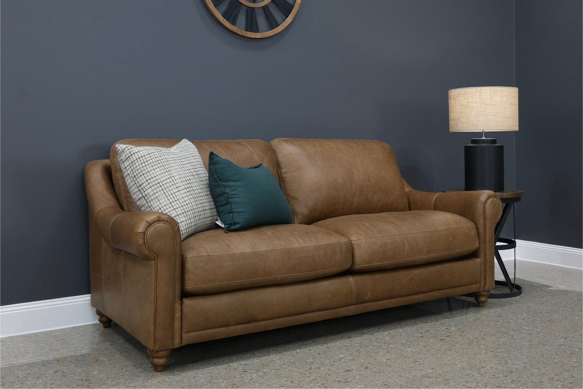 Canterbury Sofa - Tan Leather