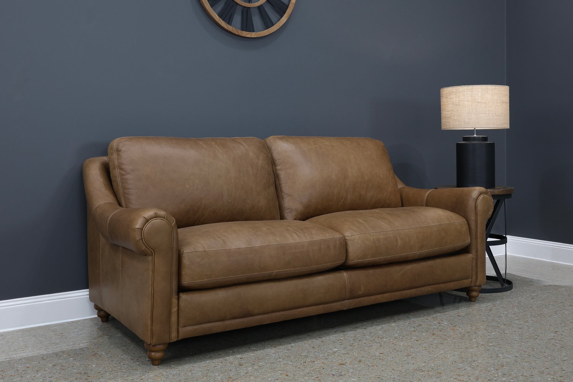 Canterbury Sofa - Tan Leather