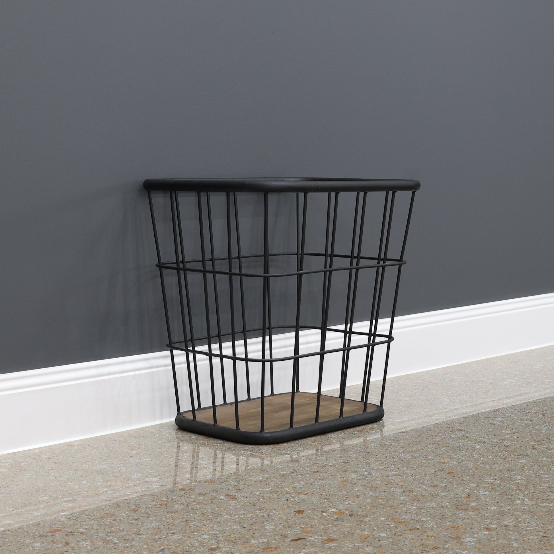 Rustic Firewood Basket Rectangle