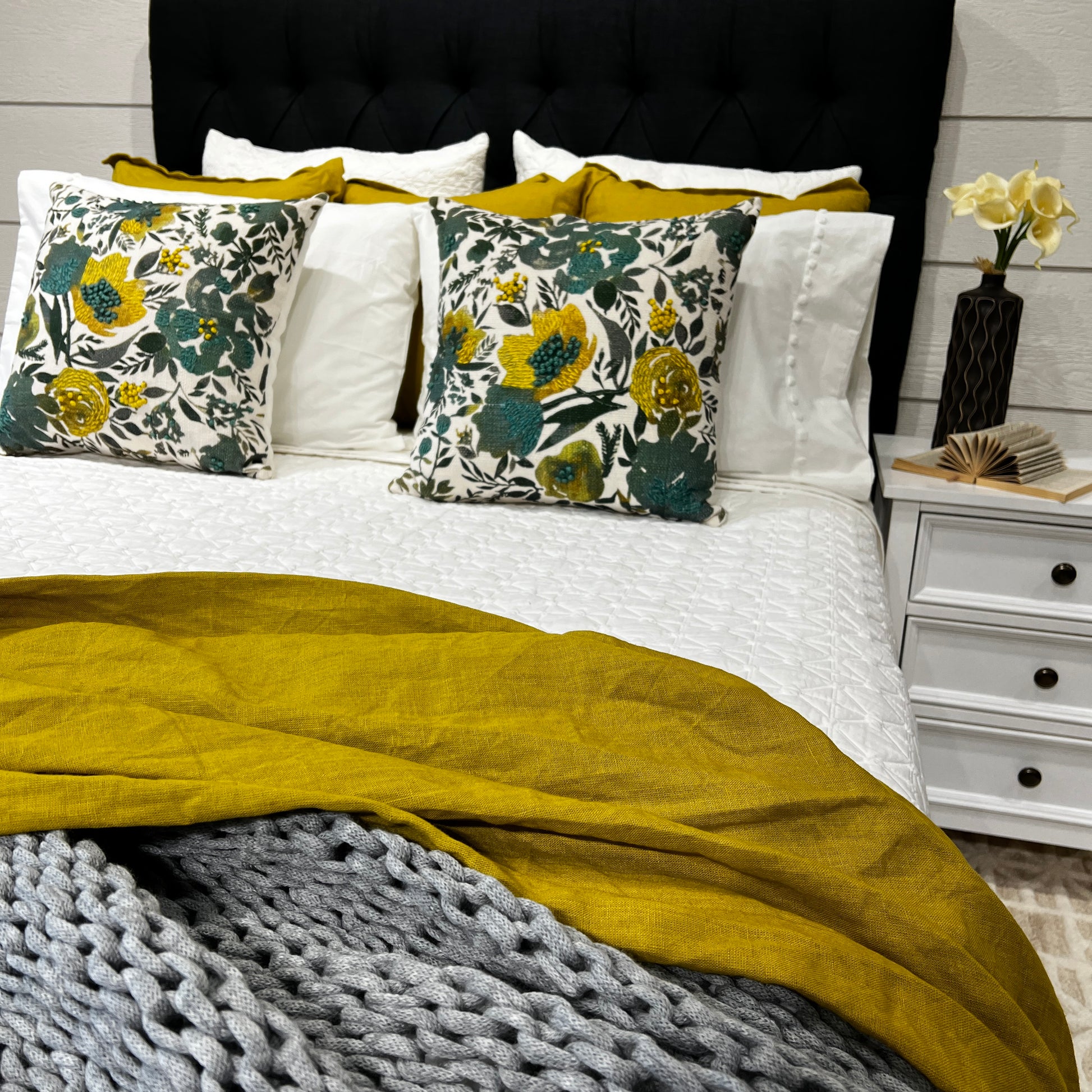 Boho Throw - Soft Grey