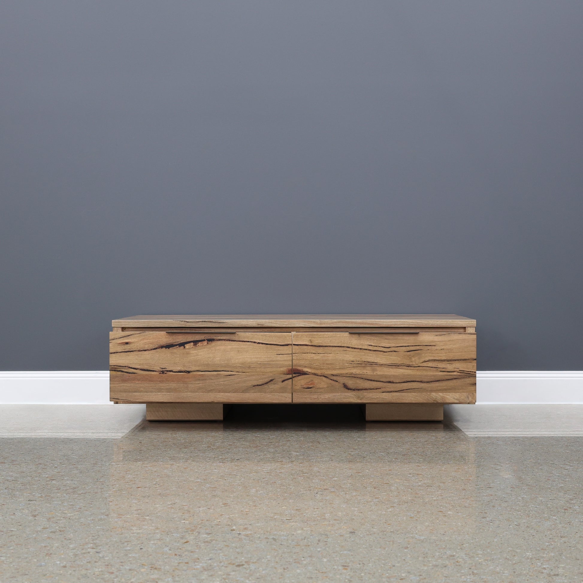 The Marri Wood Black Coffee Table