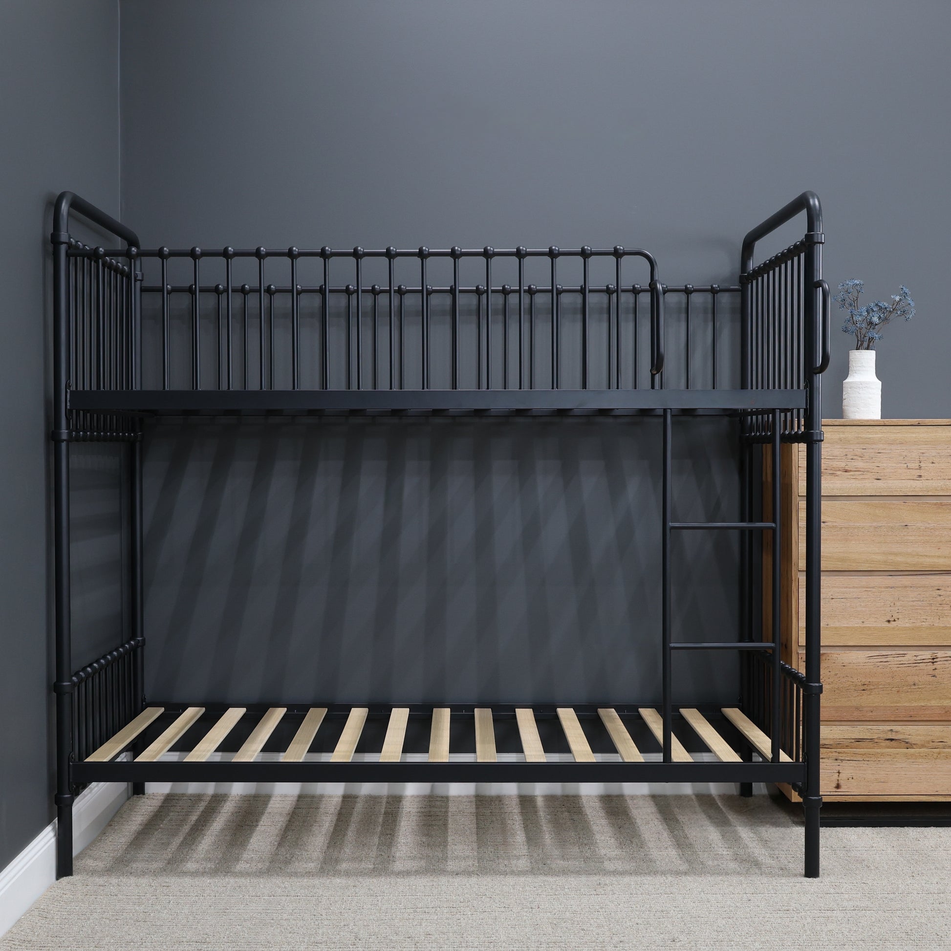 Sydney Bunk Bed - Black Iron