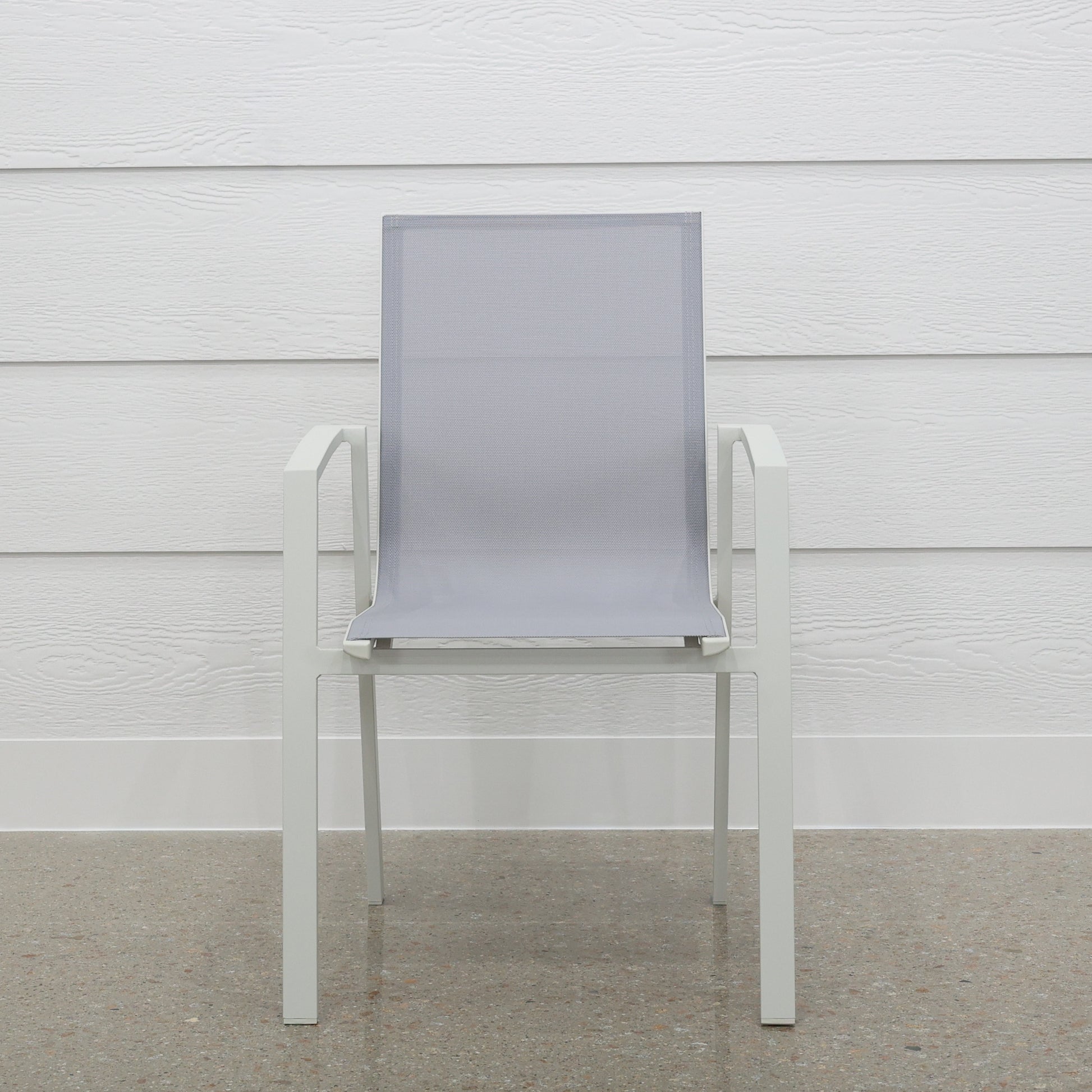 Anglesea Stackable Dining Chair - White