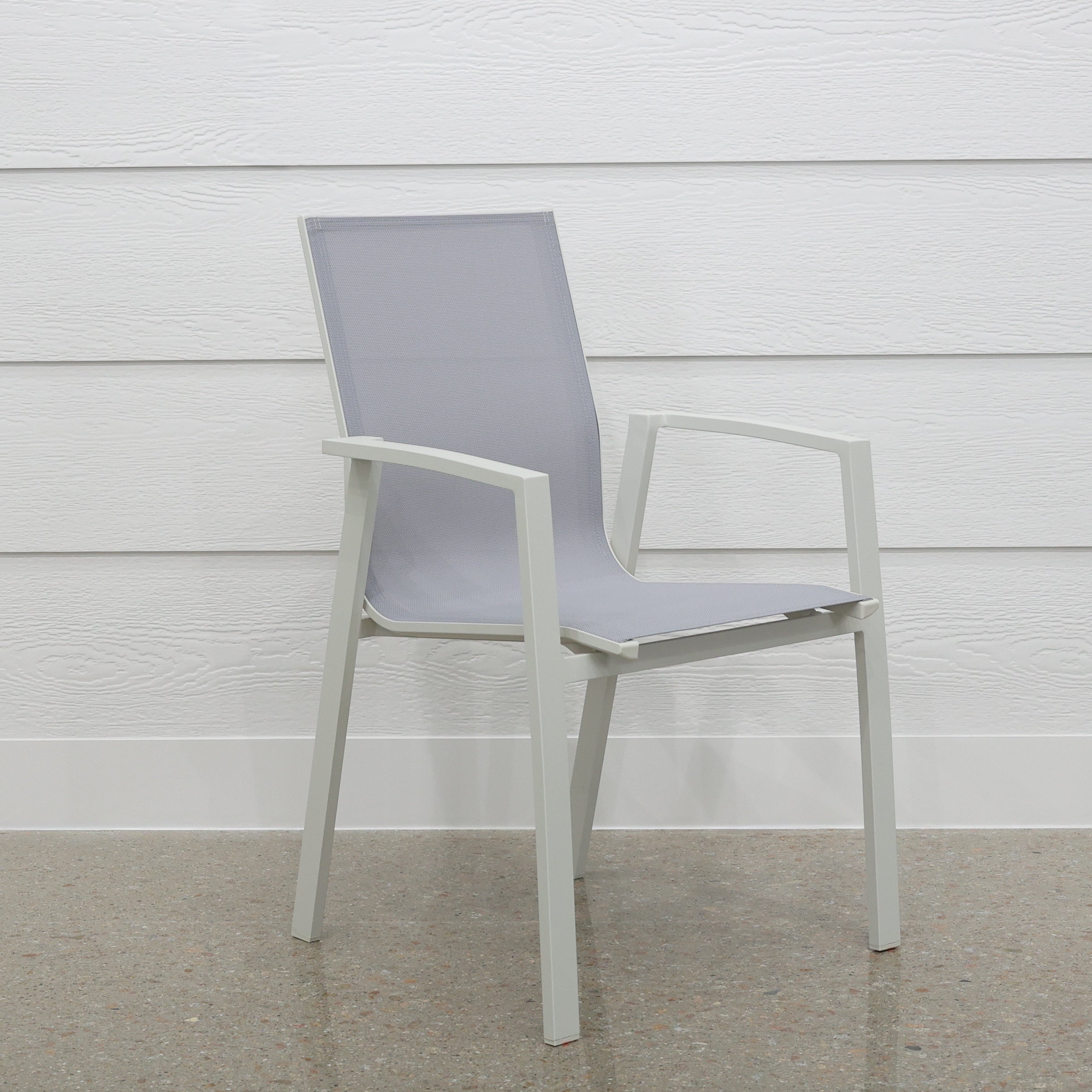 Anglesea Stackable Dining Chair - White