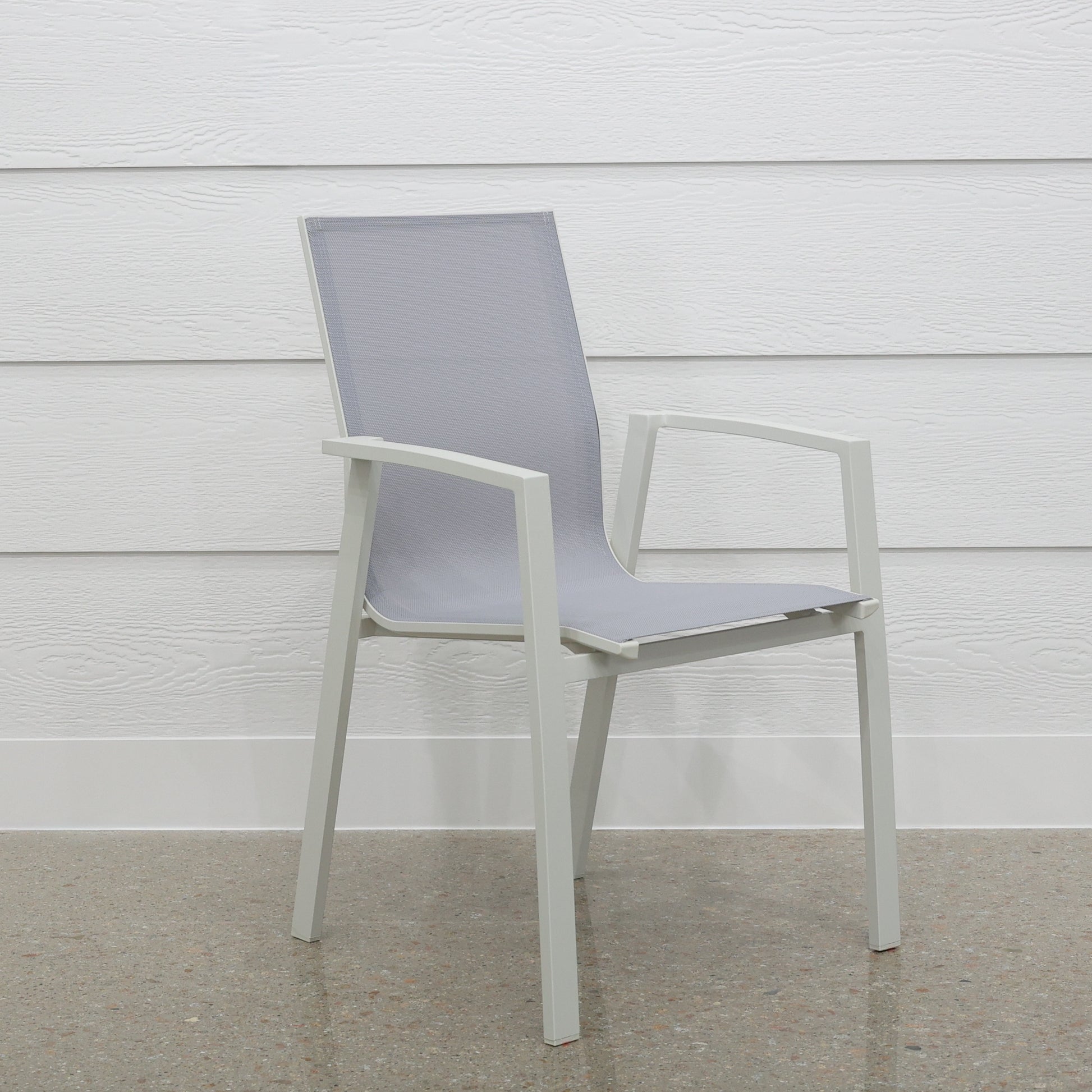 Anglesea Stackable Dining Chair - White