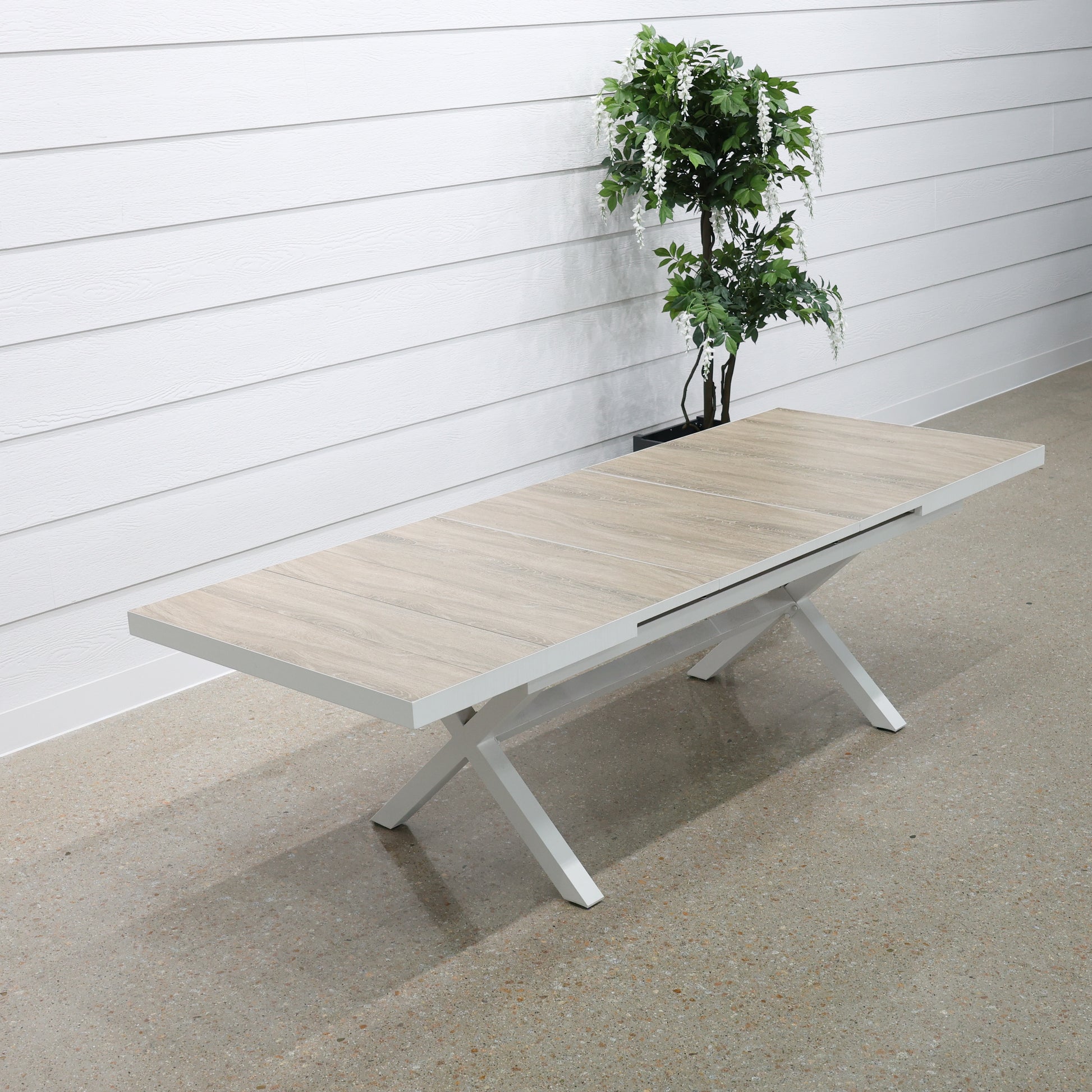 Anglesea Extension Table - White