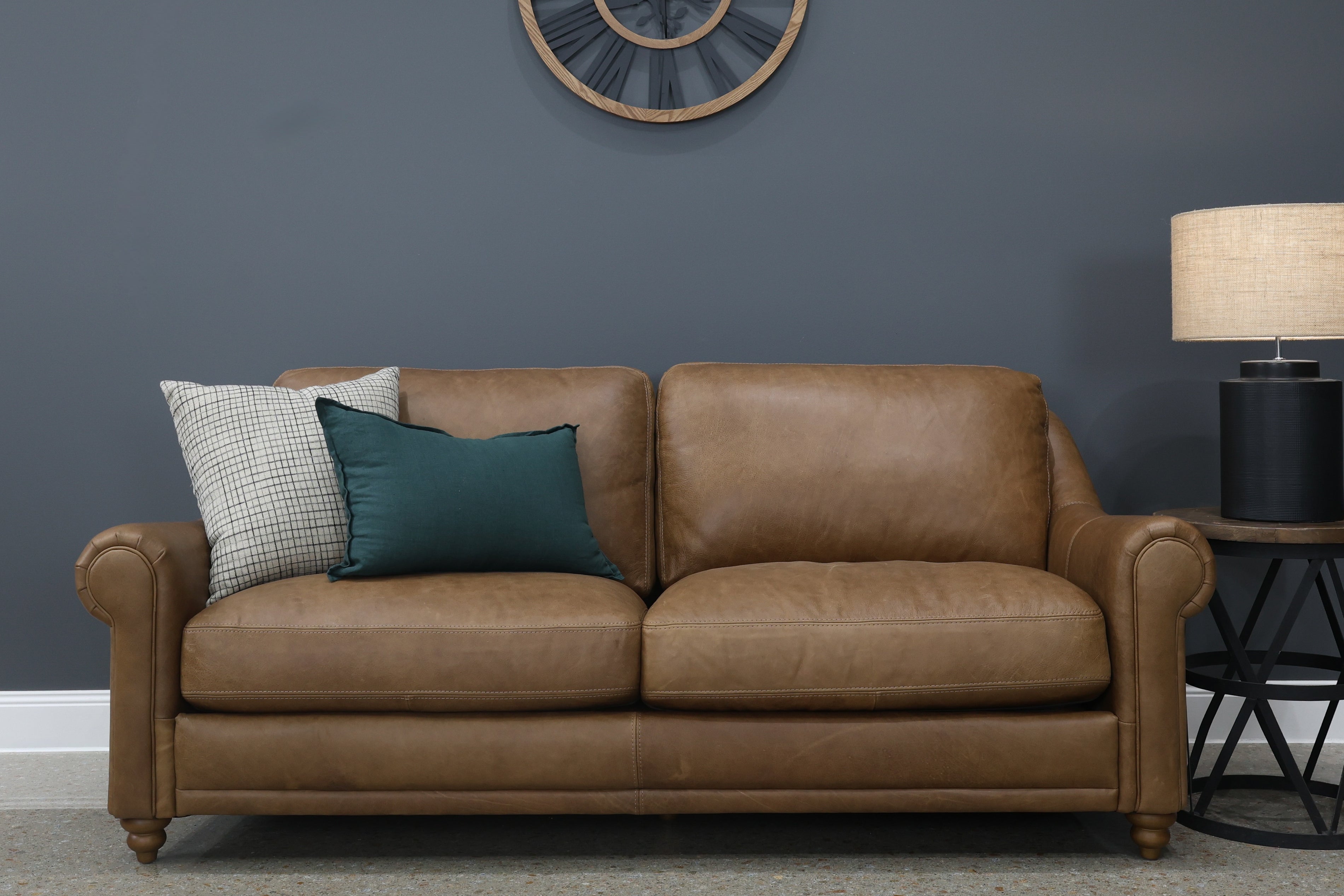 Canterbury Sofa - Tan Leather